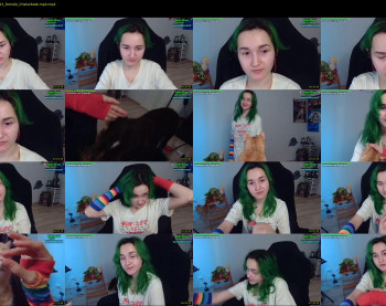 frogessjay — 54 minute Chaturbate female cam show recording, 720p, Apr 16, 2022