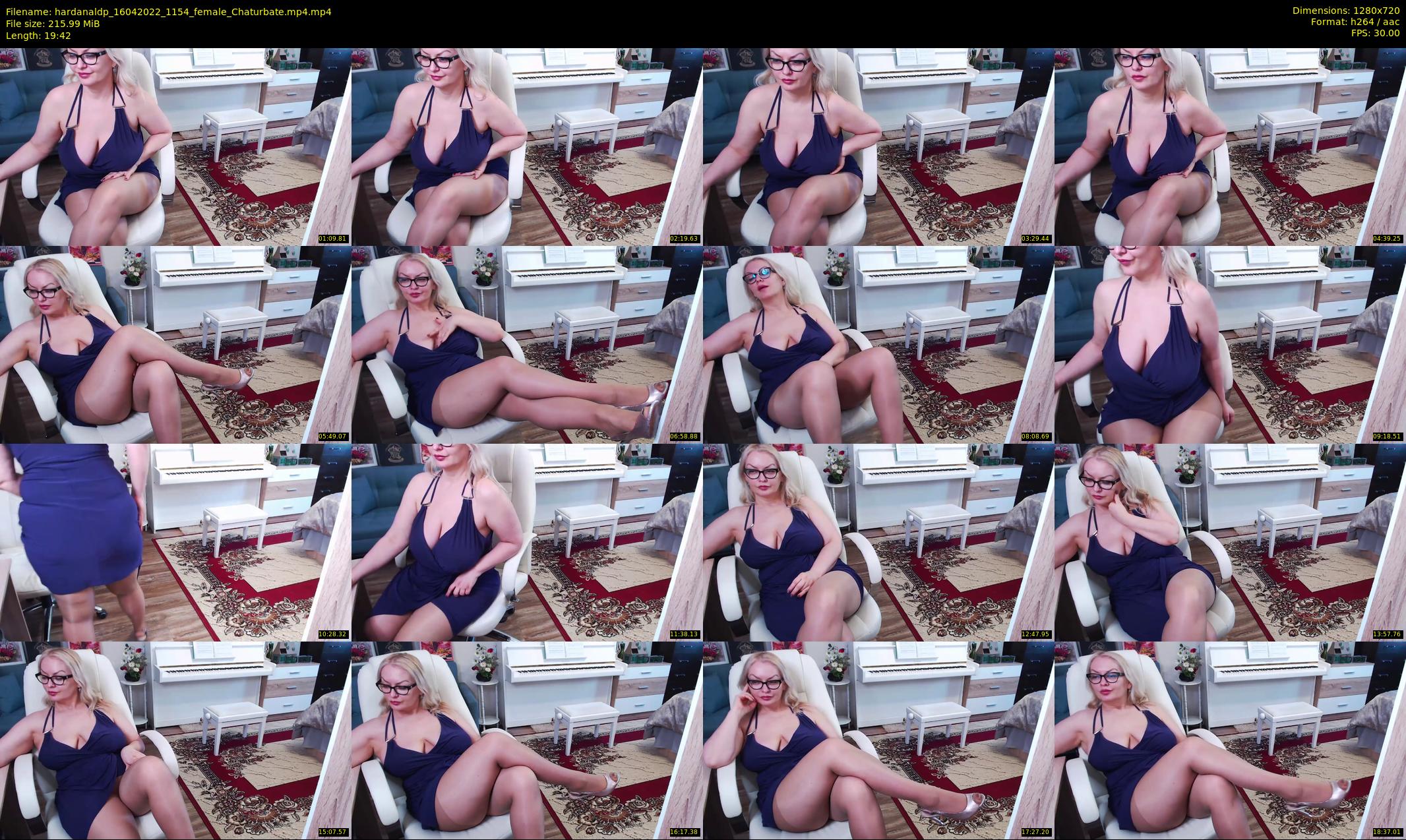 hardanaldp — 20 minute Chaturbate female cam show recording, 720p, Apr 16, 2022