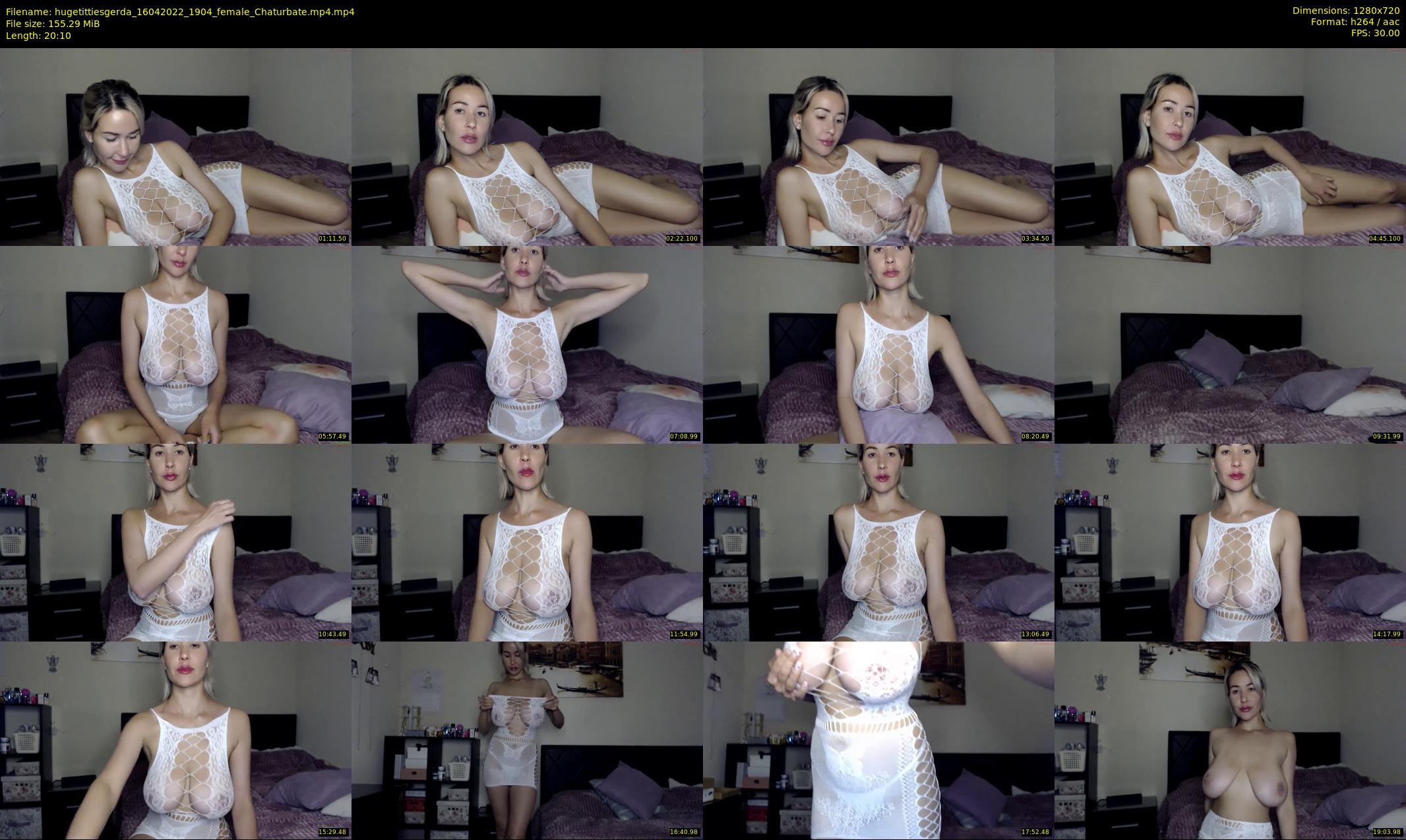 hugetittiesgerda — 21 minute Chaturbate female cam show recording, 720p, Apr 16, 2022