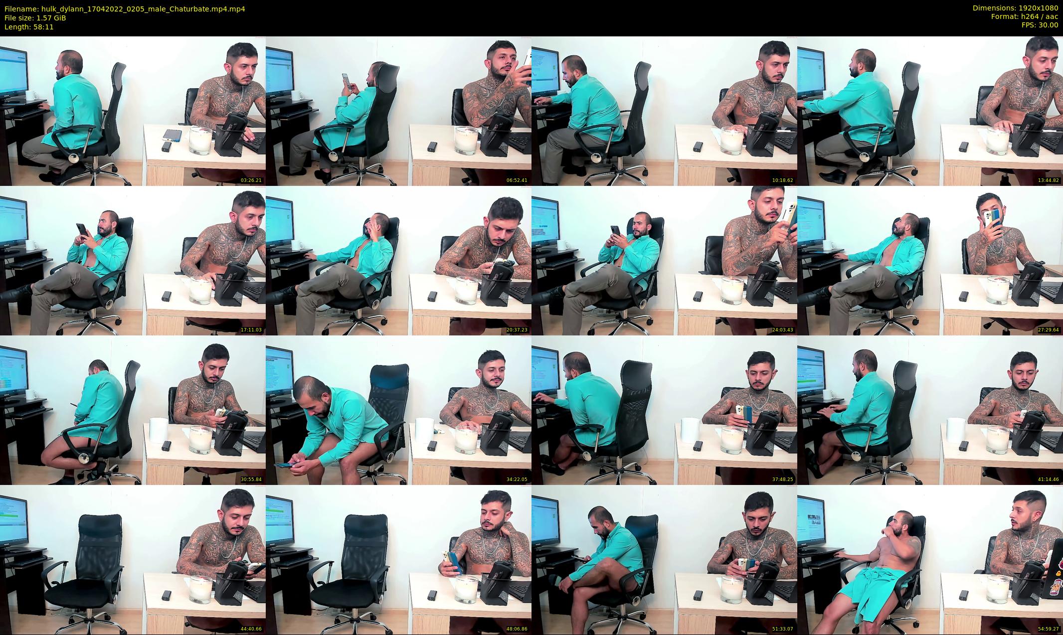 hulk_dylann — 59 minute Chaturbate male cam show recording, 1080p, Apr 17, 2022