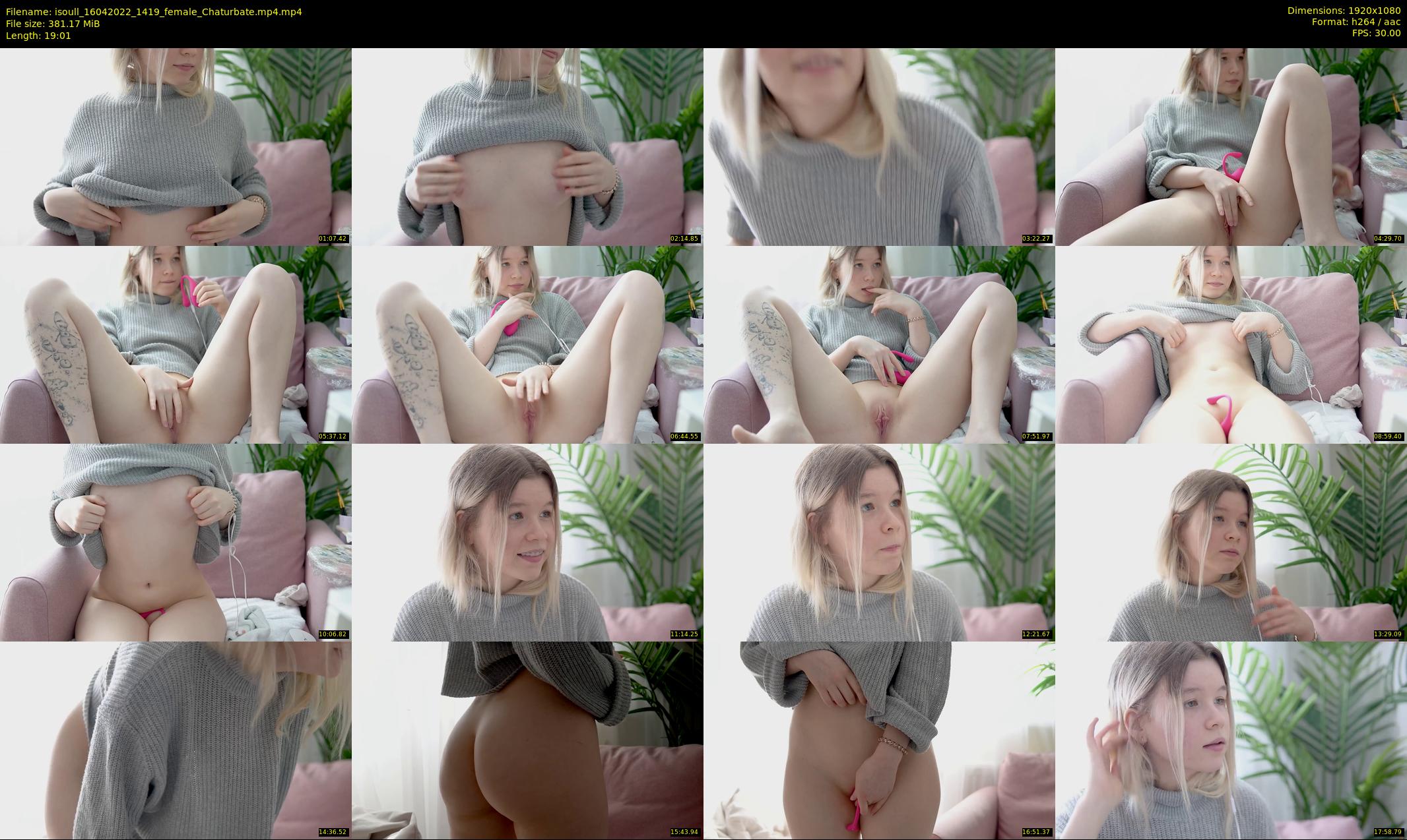 isoull — 20 minute Chaturbate female cam show recording, 1080p, Apr 16, 2022