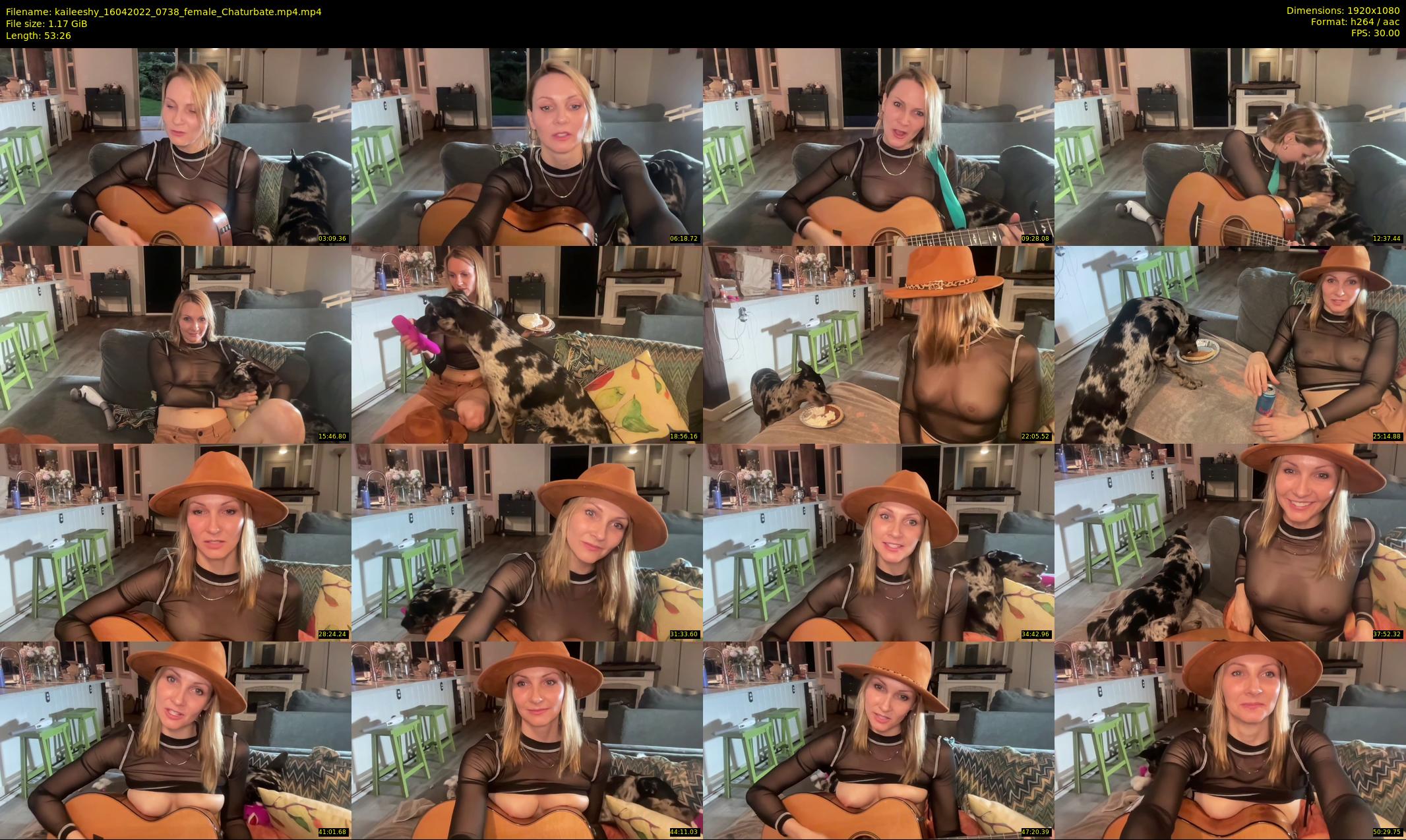 kaileeshy — 54 minute Chaturbate female cam show recording, 1080p, Apr 16, 2022