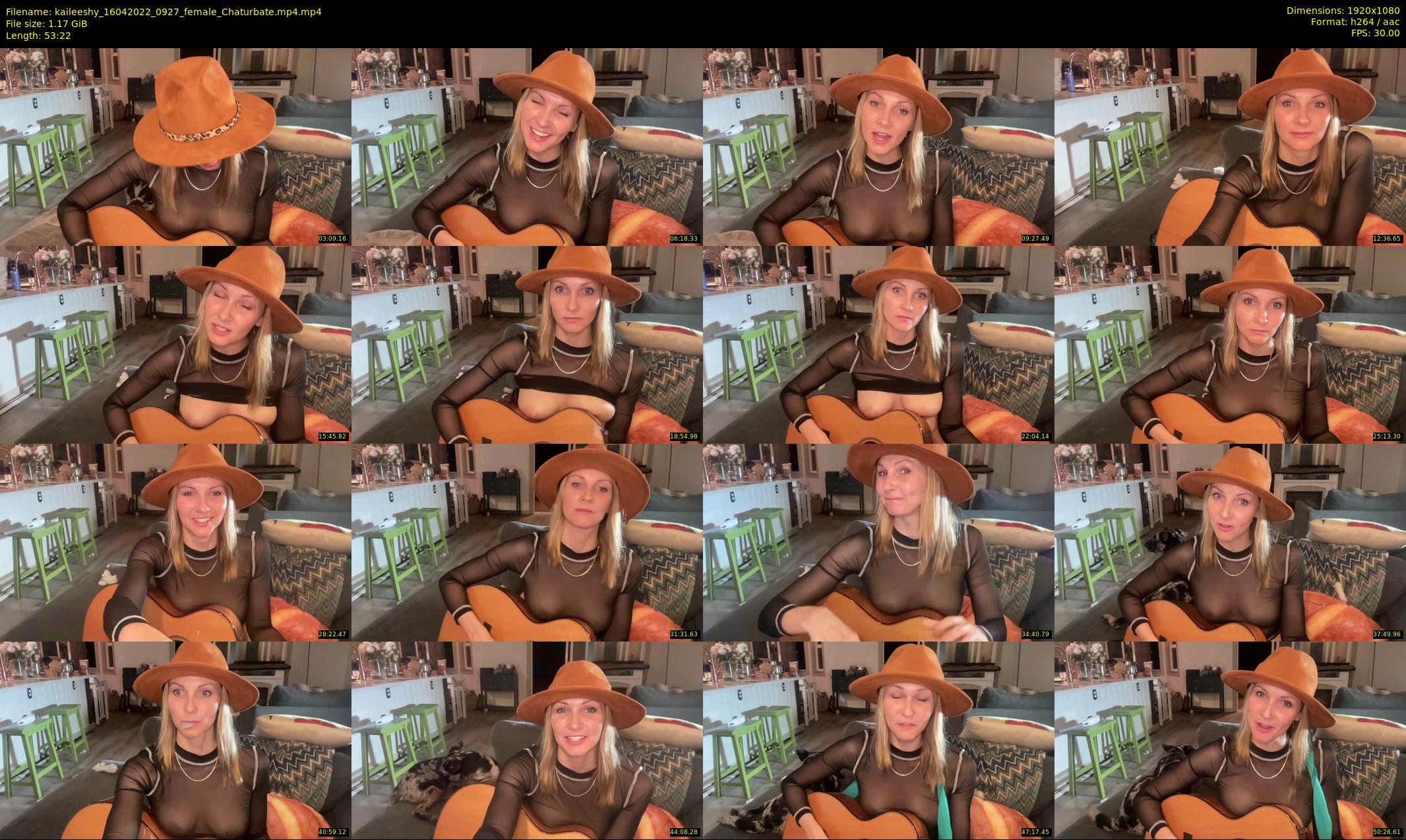 kaileeshy — 54 minute Chaturbate female cam show recording, 1080p, Apr 16, 2022