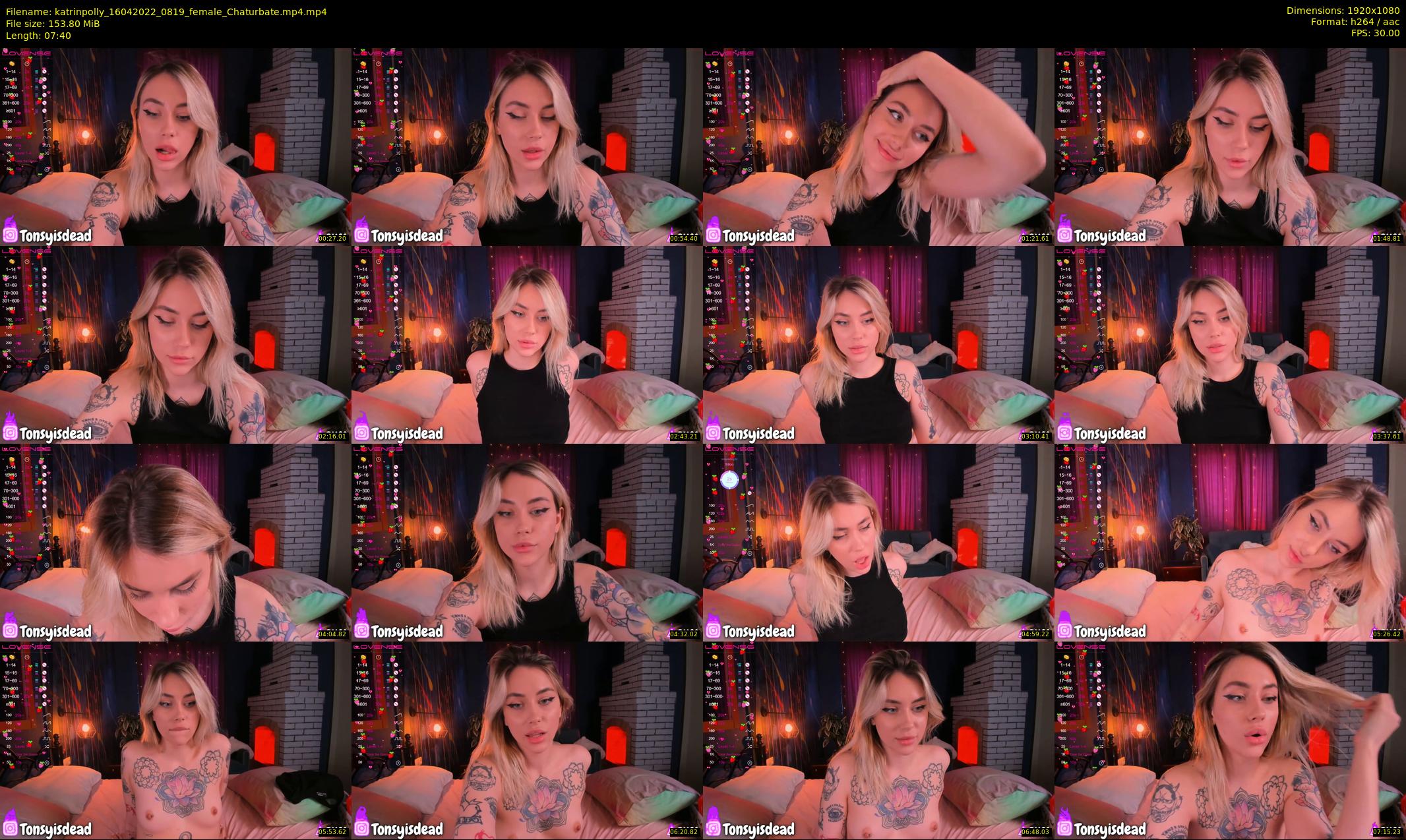 katrinpolly — 8 minute Chaturbate couple cam show recording, 1080p, Apr 16, 2022