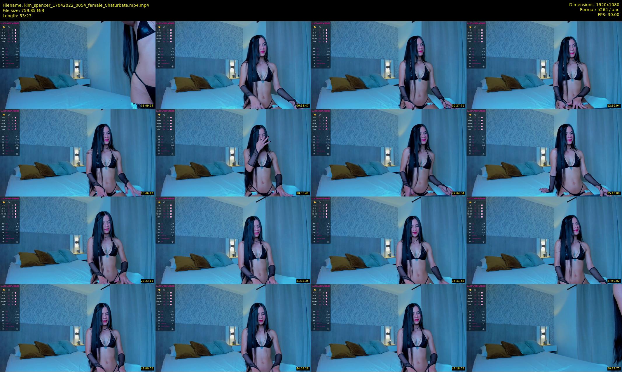 kim_spencer — 54 minute Chaturbate female cam show recording, 1080p, Apr 17, 2022