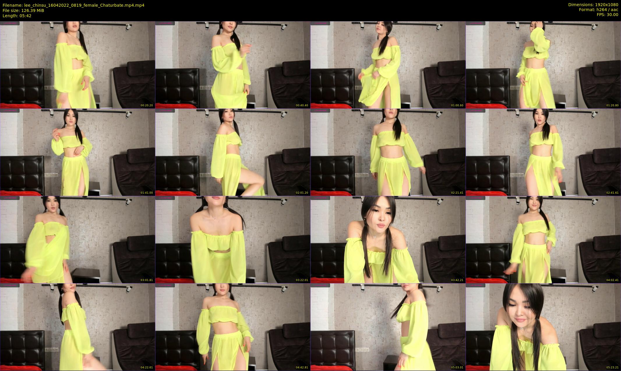 lee_chinsu — 6 minute Chaturbate female cam show recording, 1080p, Apr 16, 2022