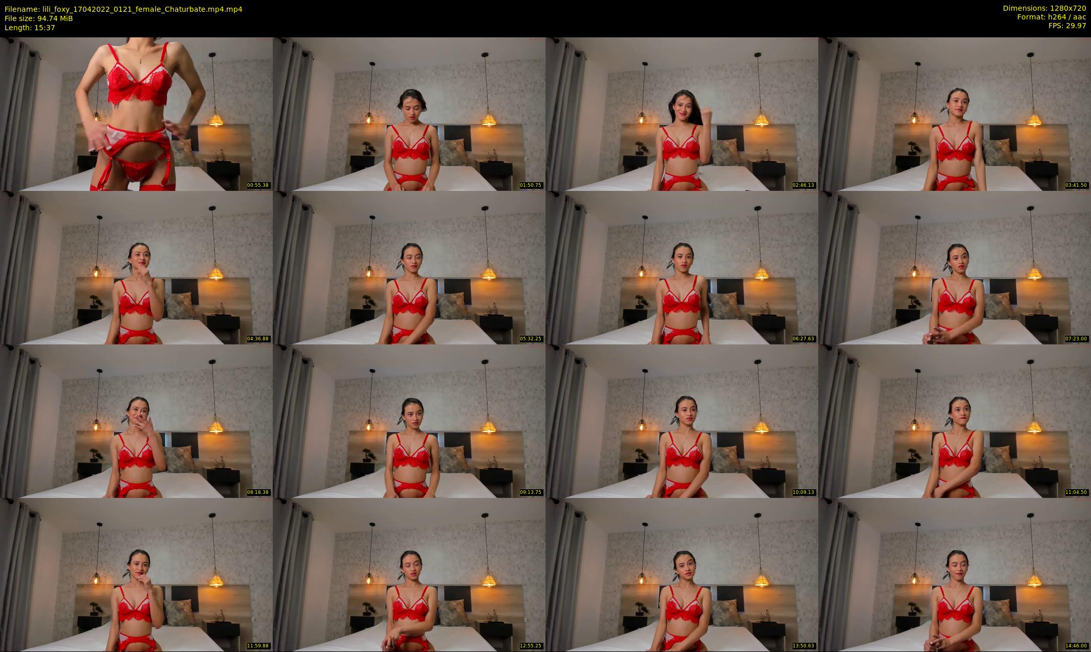 lili_foxy — 16 minute Chaturbate female cam show recording, 720p, Apr 17, 2022