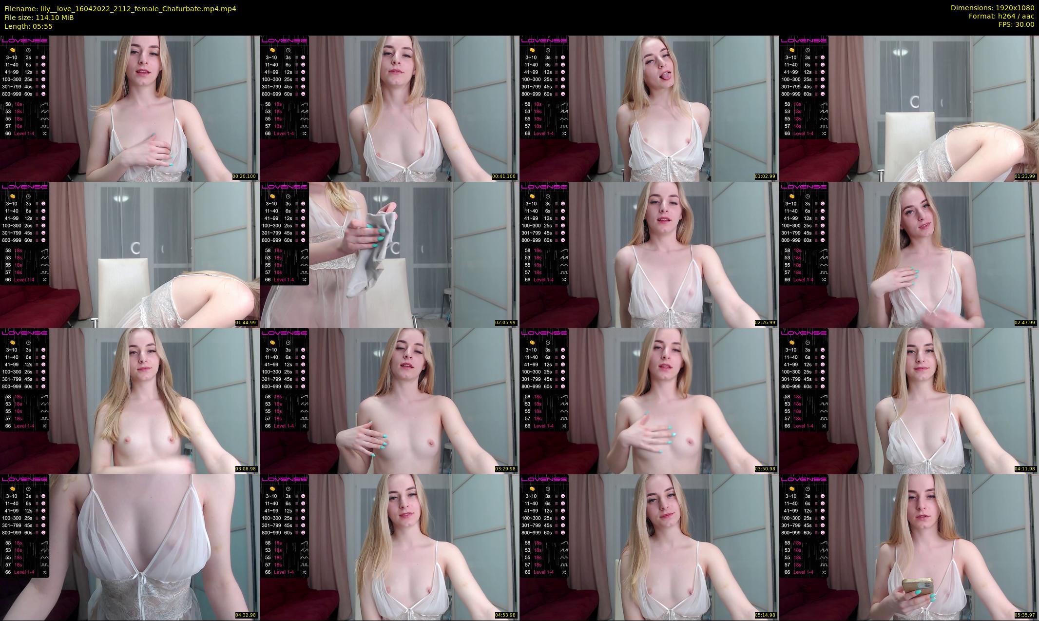 lily__love — 6 minute Chaturbate female cam show recording, 1080p, Apr 16, 2022