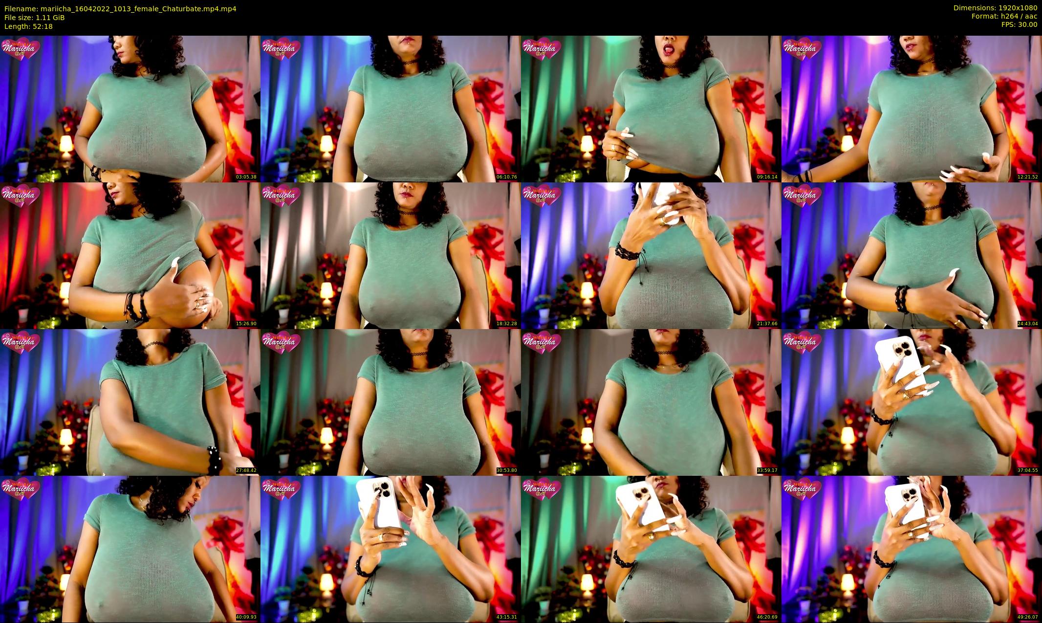 mariicha — 53 minute Chaturbate female cam show recording, 1080p, Apr 16, 2022