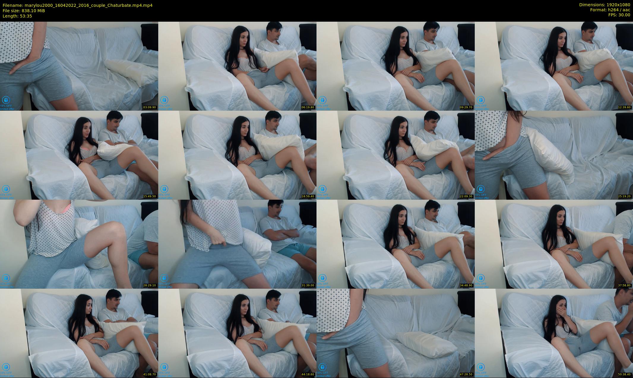 marylou2000 — 54 minute Chaturbate couple cam show recording, 1080p, Apr 16, 2022