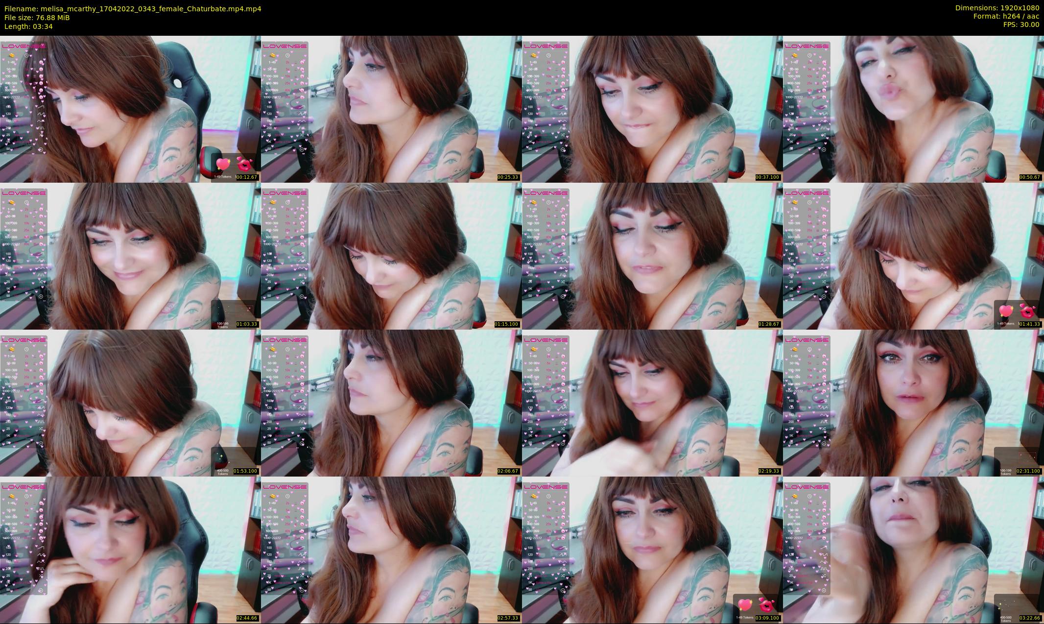 melisa_mcarthy — 4 minute Chaturbate couple cam show recording, 1080p, Apr 17, 2022