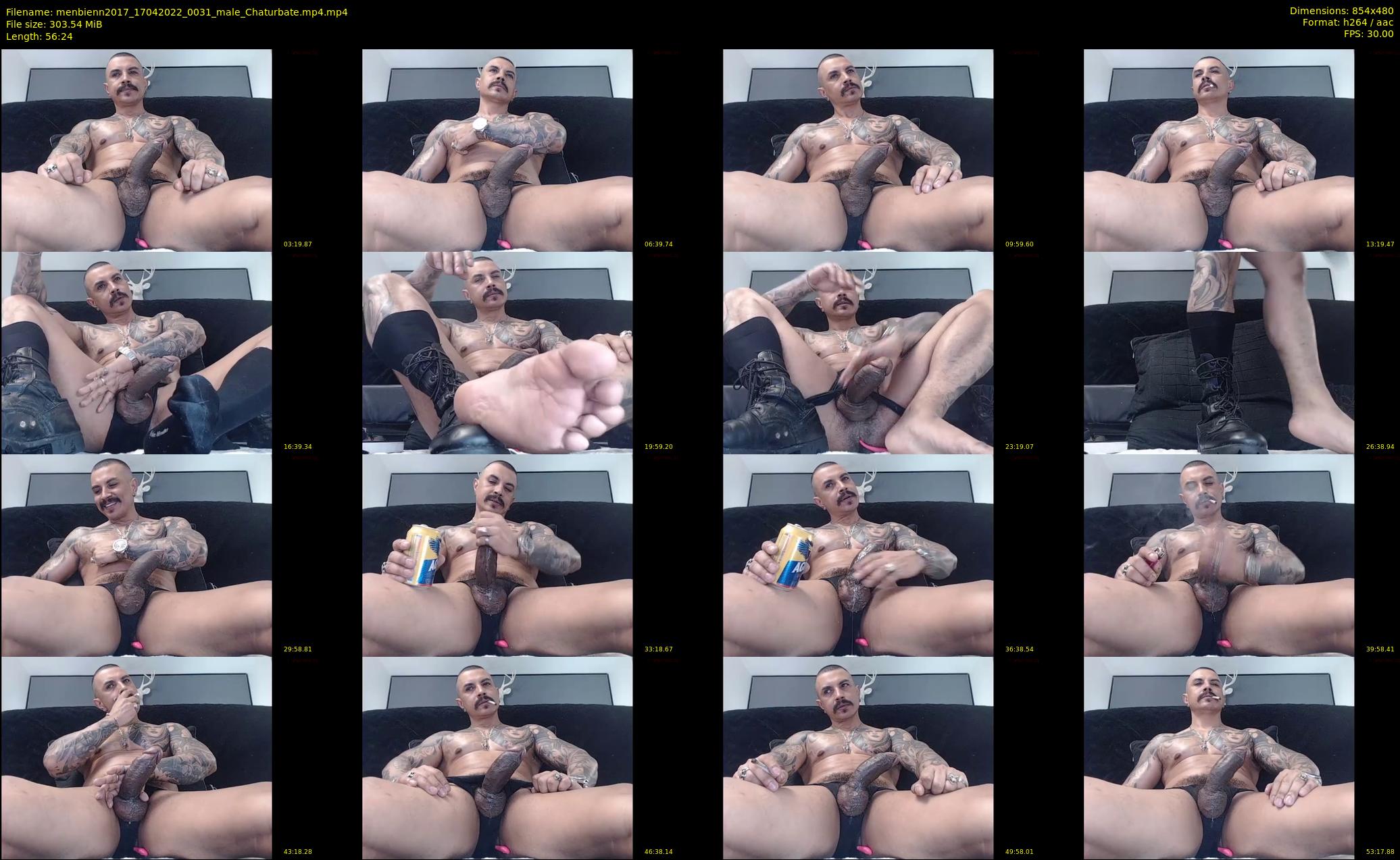 menbienn2017 — 57 minute Chaturbate male cam show recording, 480p, Apr 17, 2022