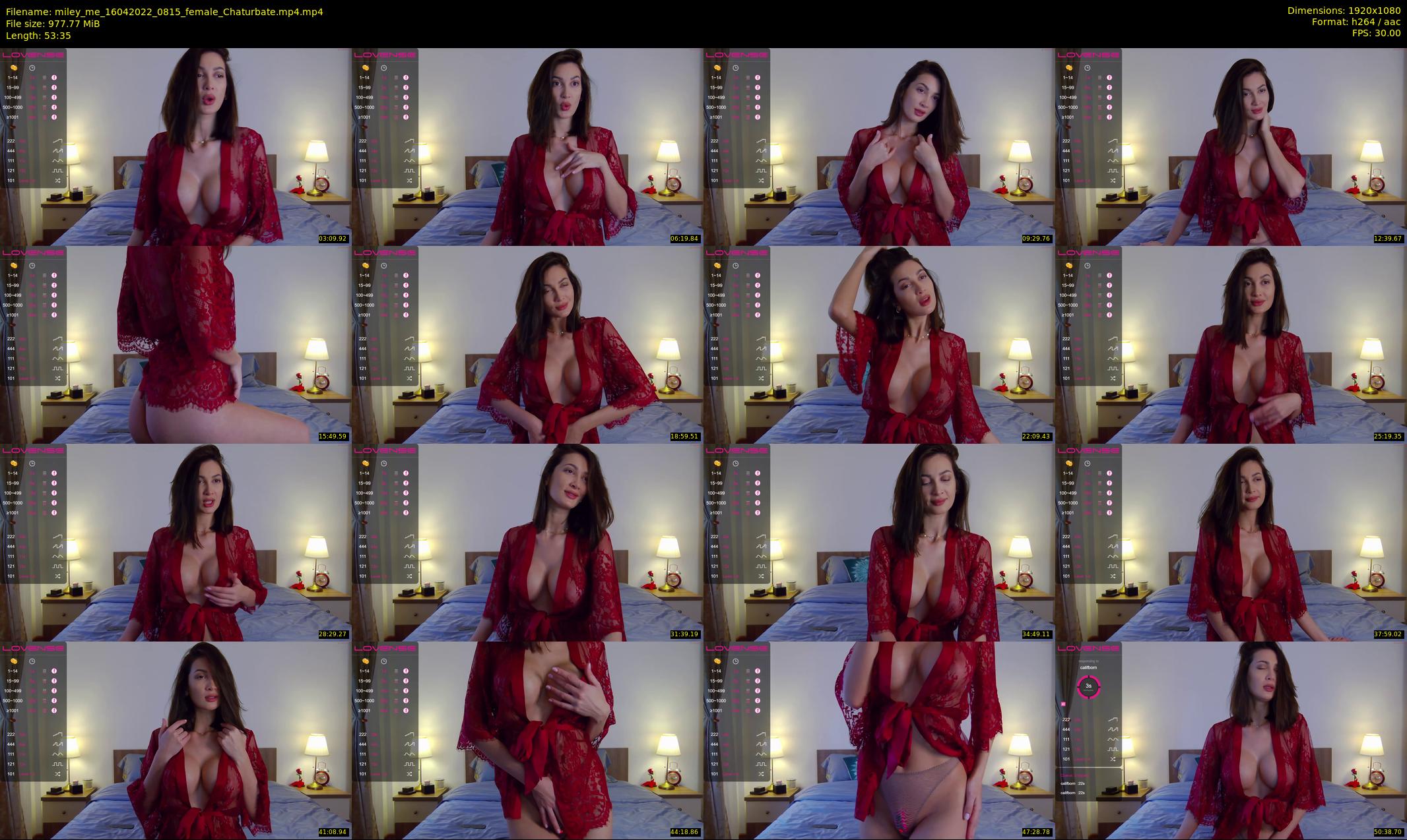 miley_me — 54 minute Chaturbate female cam show recording, 1080p, Apr 16, 2022