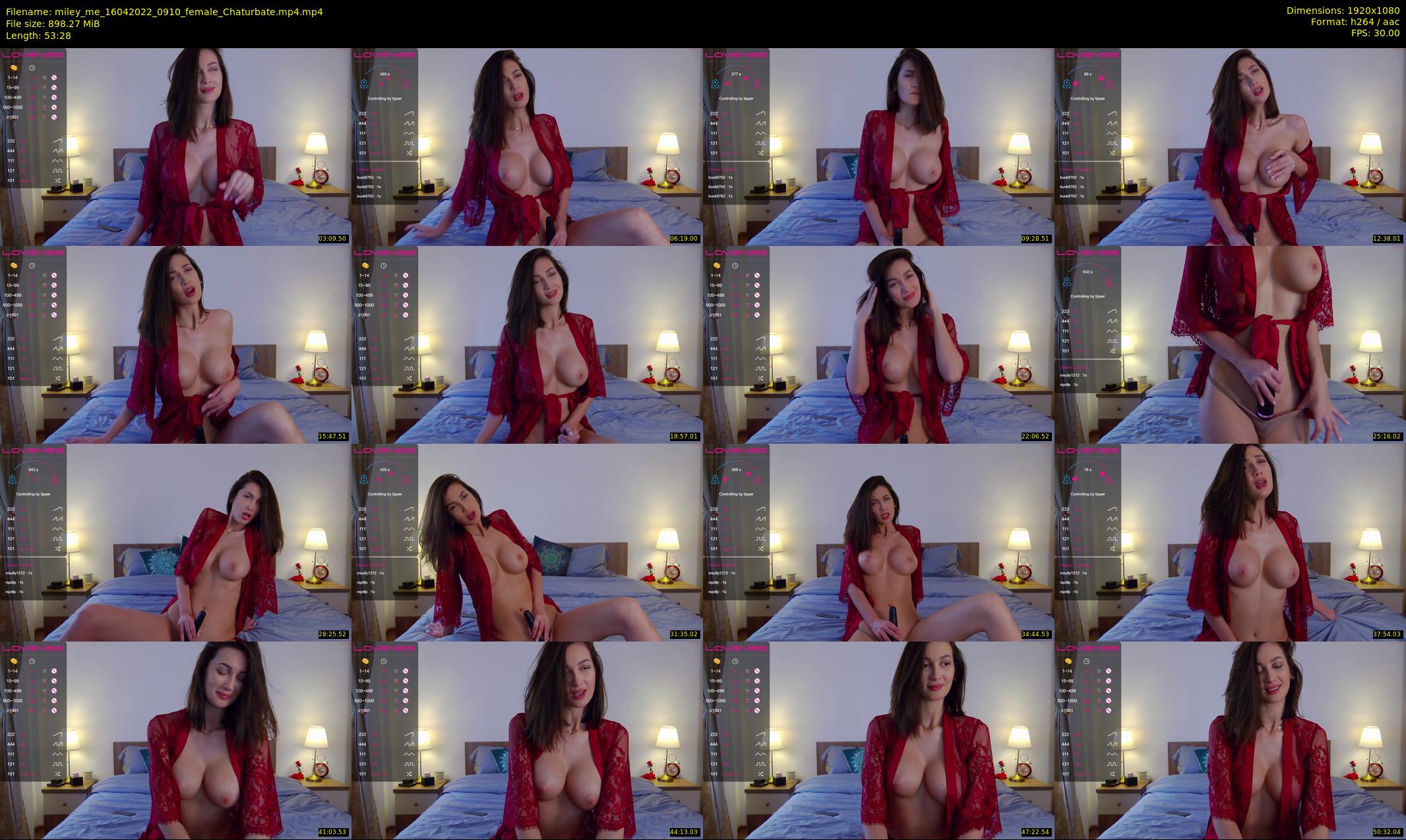 miley_me — 54 minute Chaturbate female cam show recording, 1080p, Apr 16, 2022