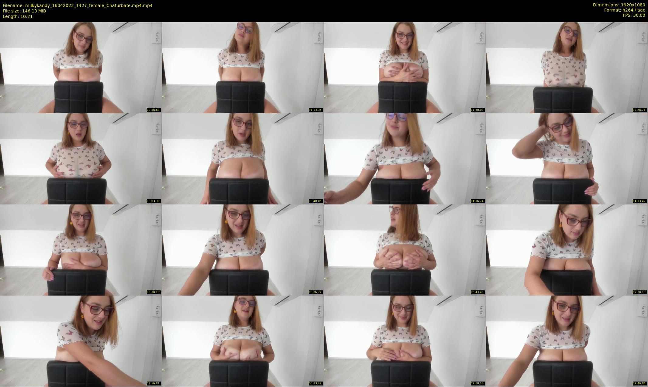 milkykandy — 11 minute Chaturbate female cam show recording, 1080p, Apr 16, 2022