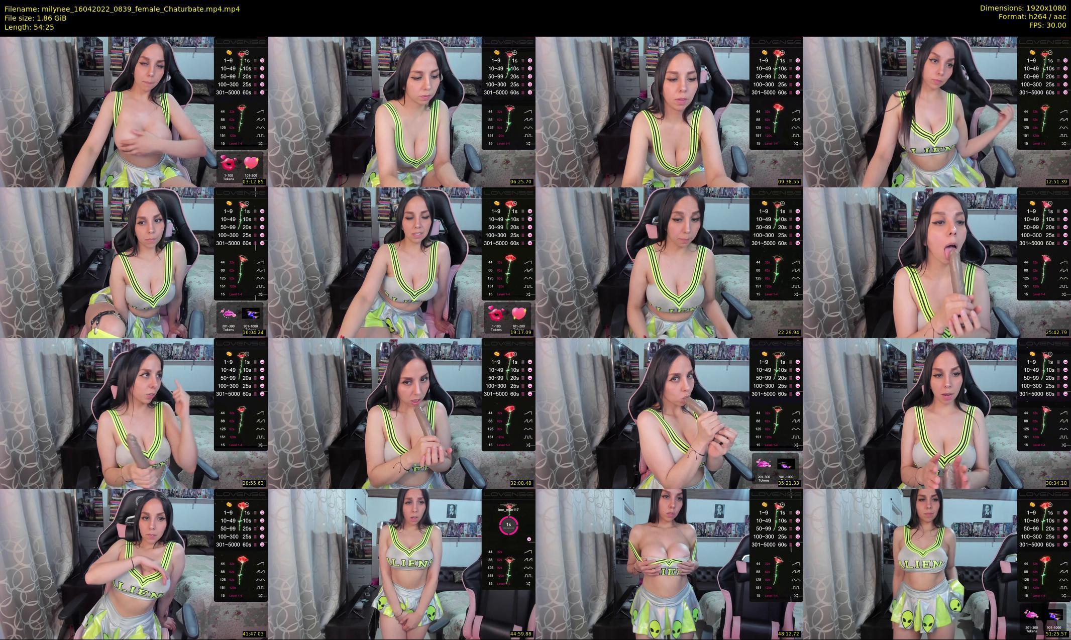 milynee — 55 minute Chaturbate female cam show recording, 1080p, Apr 16, 2022
