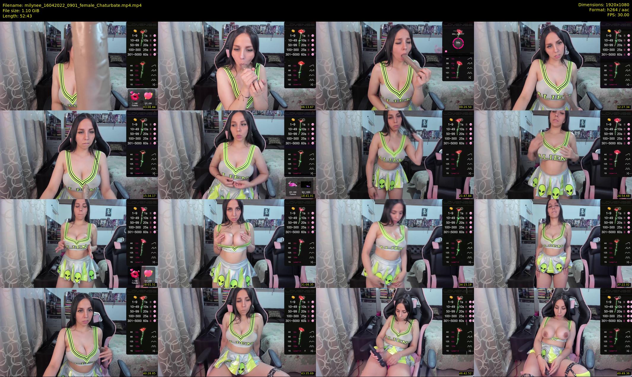 milynee — 53 minute Chaturbate female cam show recording, 1080p, Apr 16, 2022