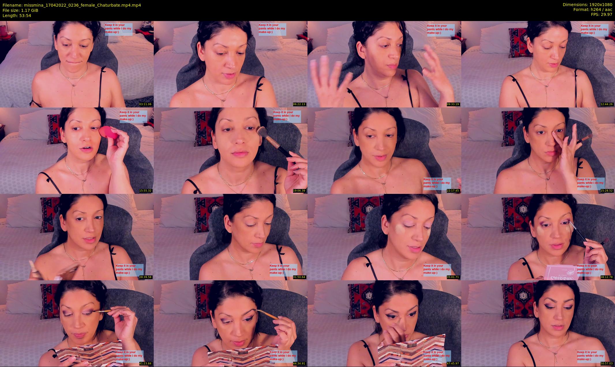 missmina — 54 minute Chaturbate female cam show recording, 1080p, Apr 17, 2022