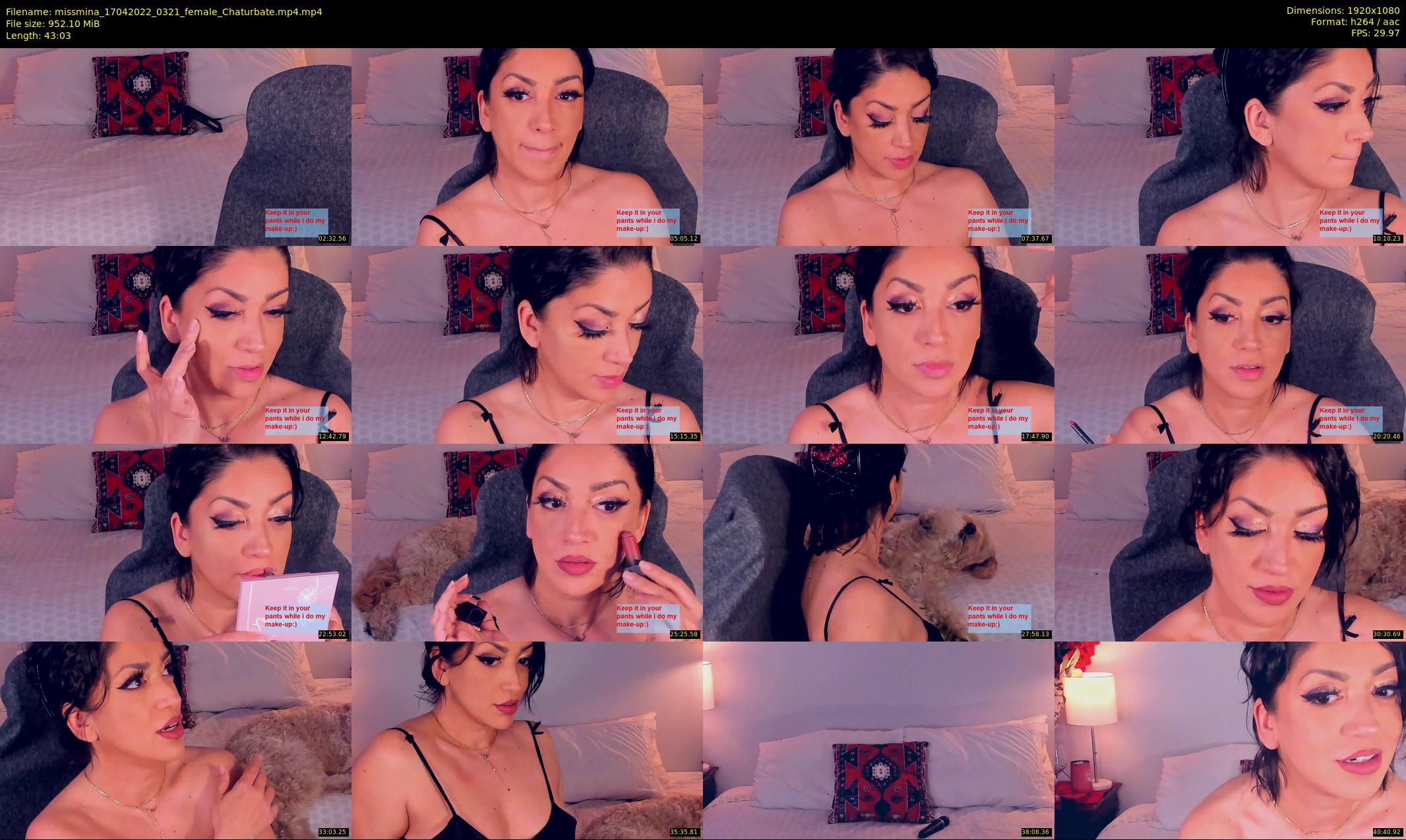 missmina — 44 minute Chaturbate female cam show recording, 1080p, Apr 17, 2022