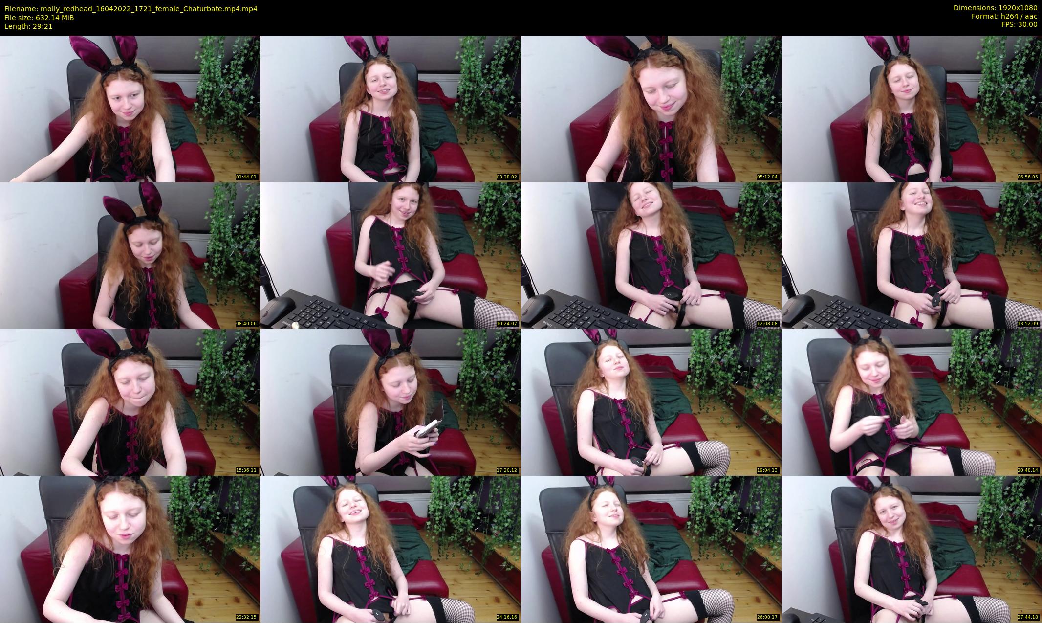 molly_redhead — 30 minute Chaturbate female cam show recording, 1080p, Apr 16, 2022