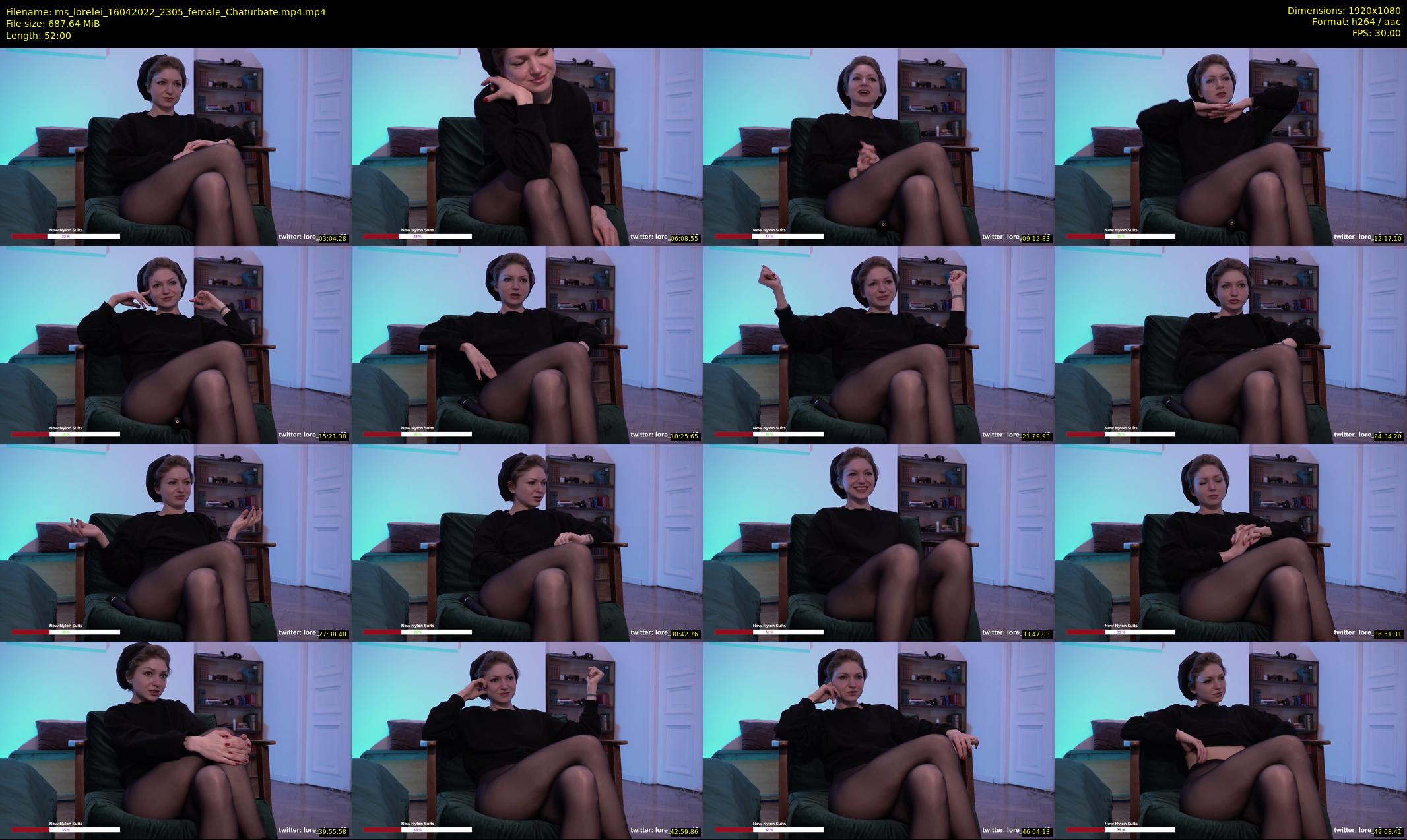 ms_lorelei — 52 minute Chaturbate female cam show recording, 1080p, Apr 16, 2022