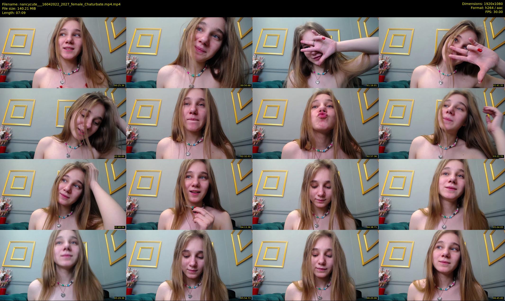 nancycute__ — 8 minute Chaturbate female cam show recording, 1080p, Apr 16, 2022
