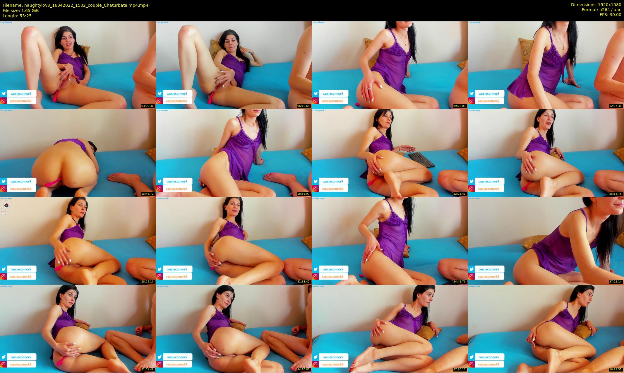 naughtylov3 — 54 minute Chaturbate couple cam show recording, 1080p, Apr 16, 2022