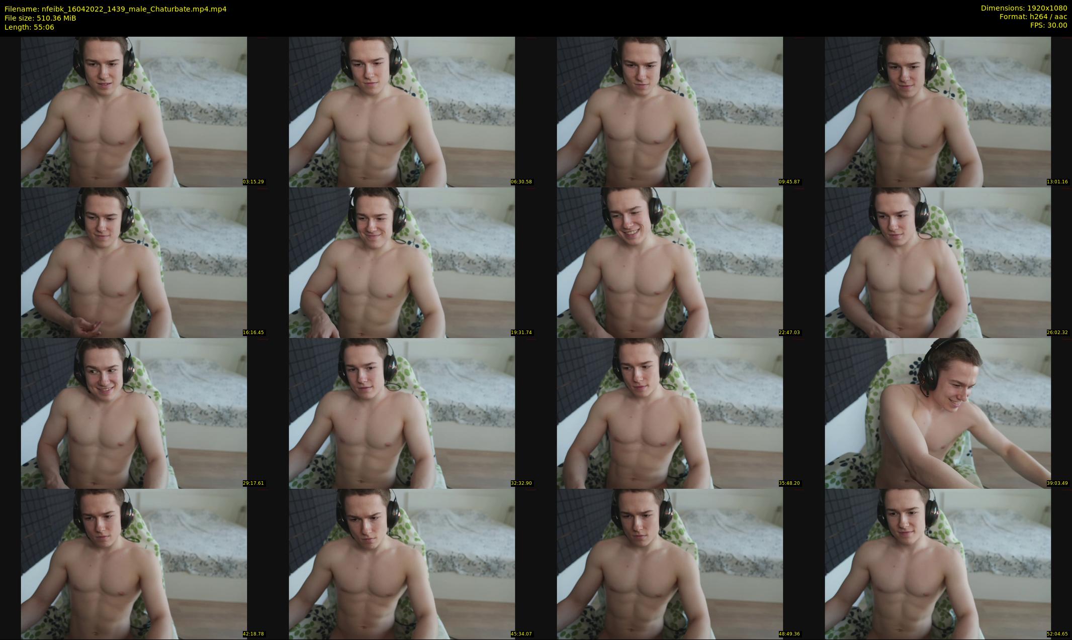 nfeibk — 56 minute Chaturbate male cam show recording, 1080p, Apr 16, 2022