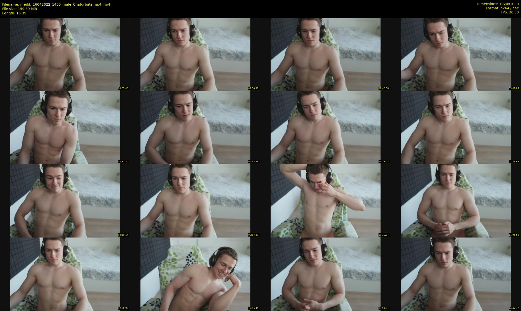 nfeibk — 16 minute Chaturbate male cam show recording, 1080p, Apr 16, 2022