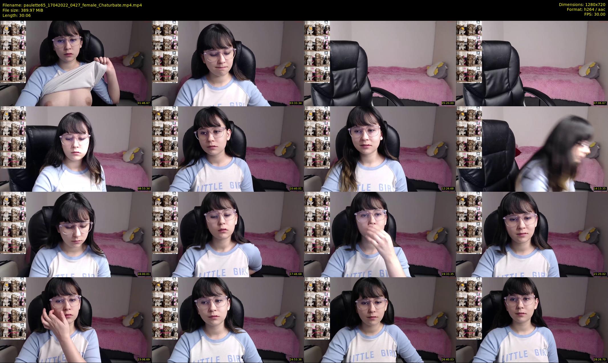 paulette65 — 31 minute Chaturbate female cam show recording, 720p, Apr 17, 2022