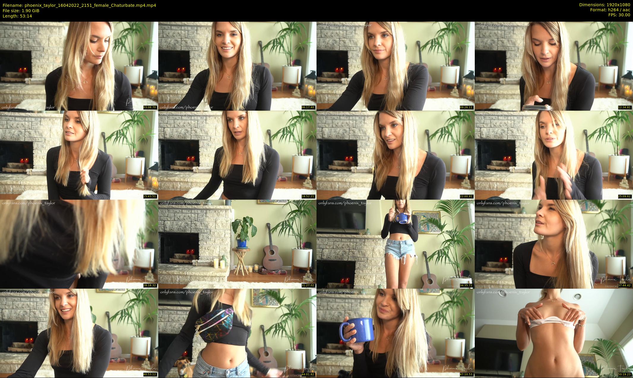 phoenix_taylor — 54 minute Chaturbate female cam show recording, 1080p, Apr 16, 2022