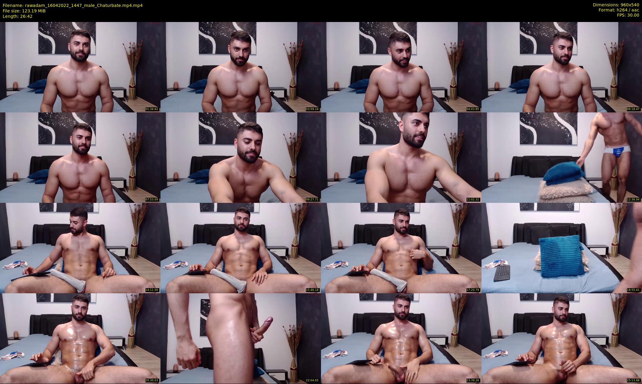rawadam — 27 minute Chaturbate male cam show recording, 480p, Apr 16, 2022