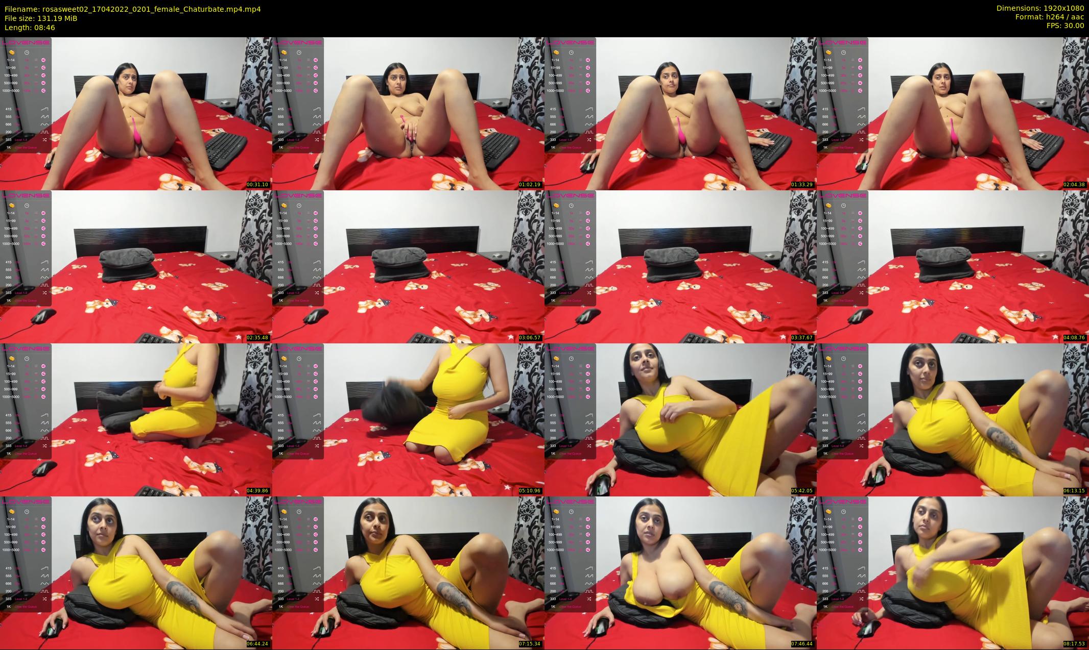 rosasweet02 — 9 minute Chaturbate female cam show recording, 1080p, Apr 17, 2022