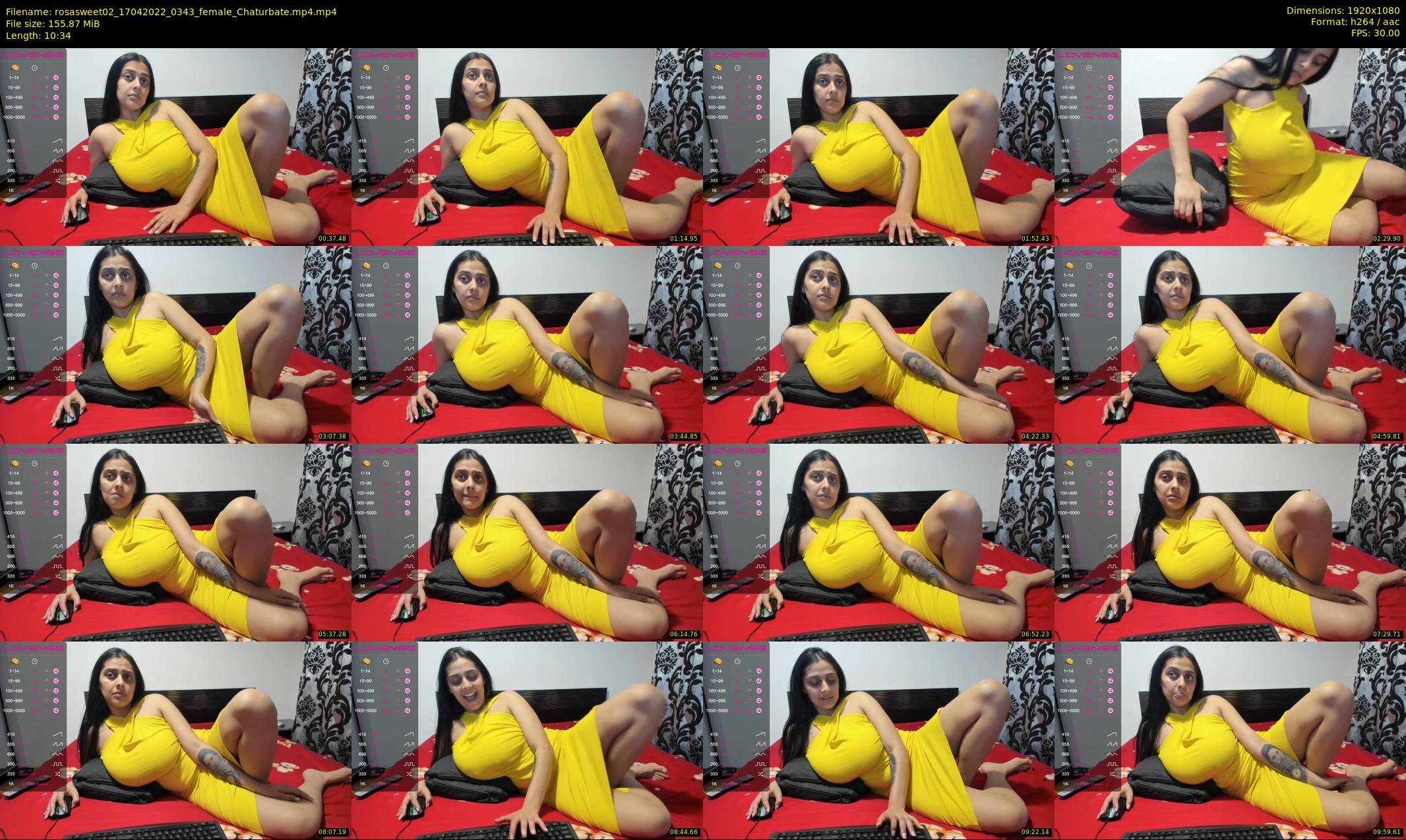 rosasweet02 — 11 minute Chaturbate female cam show recording, 1080p, Apr 17, 2022