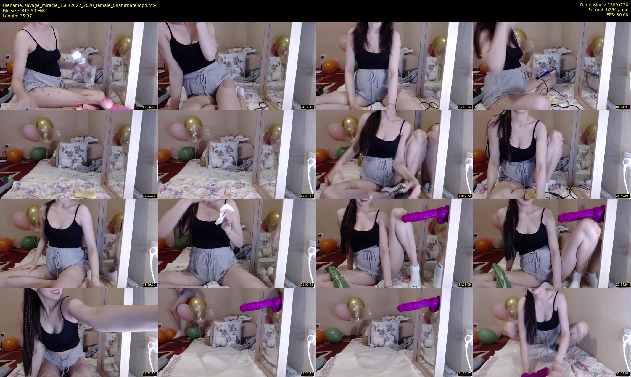 savage_miracle — 36 minute Chaturbate female cam show recording, 720p, Apr 16, 2022