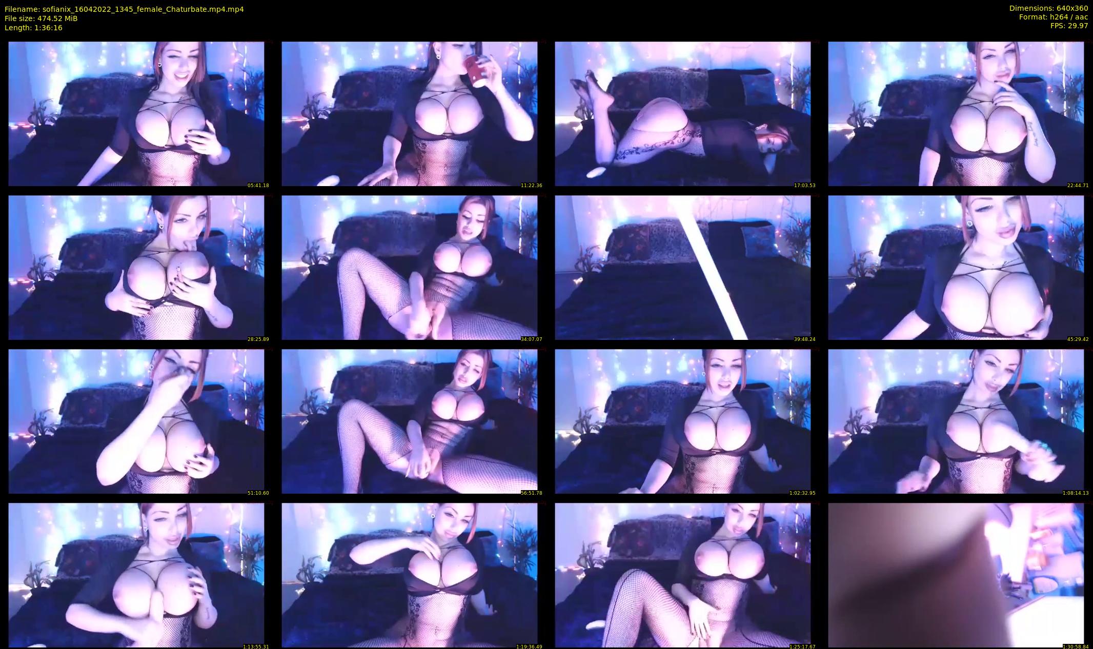 sofianix — 97 minute Chaturbate female cam show recording, 360p, Apr 16, 2022