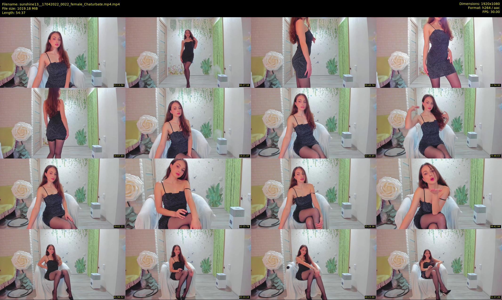 sunshine13_ — 55 minute Chaturbate female cam show recording, 1080p, Apr 17, 2022