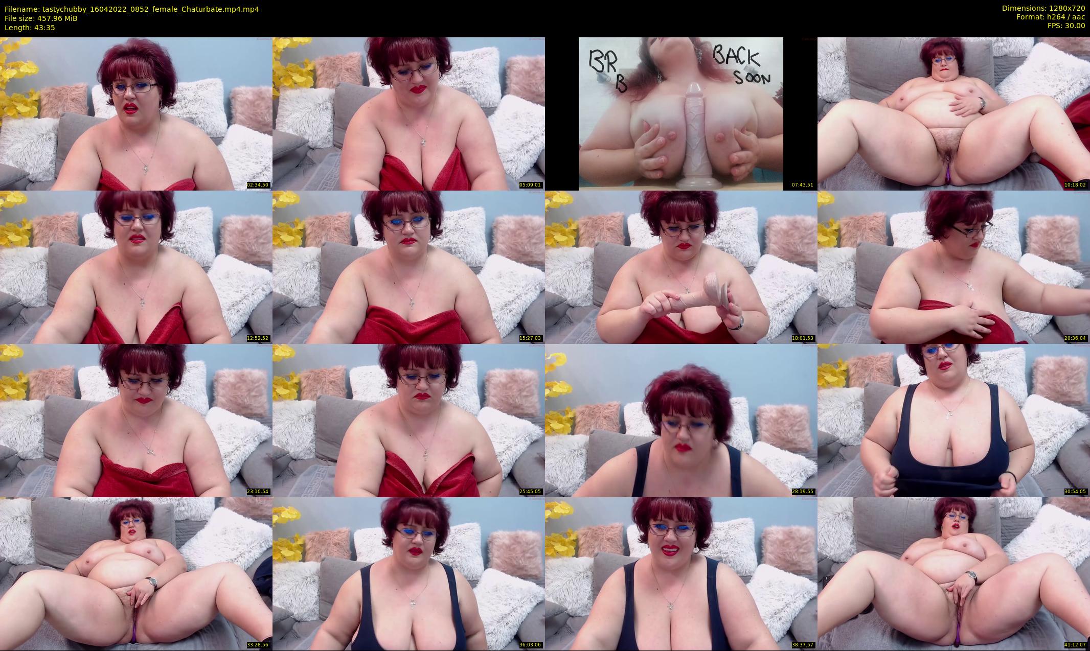 tastychubby — 44 minute Chaturbate female cam show recording, 720p, Apr 16, 2022