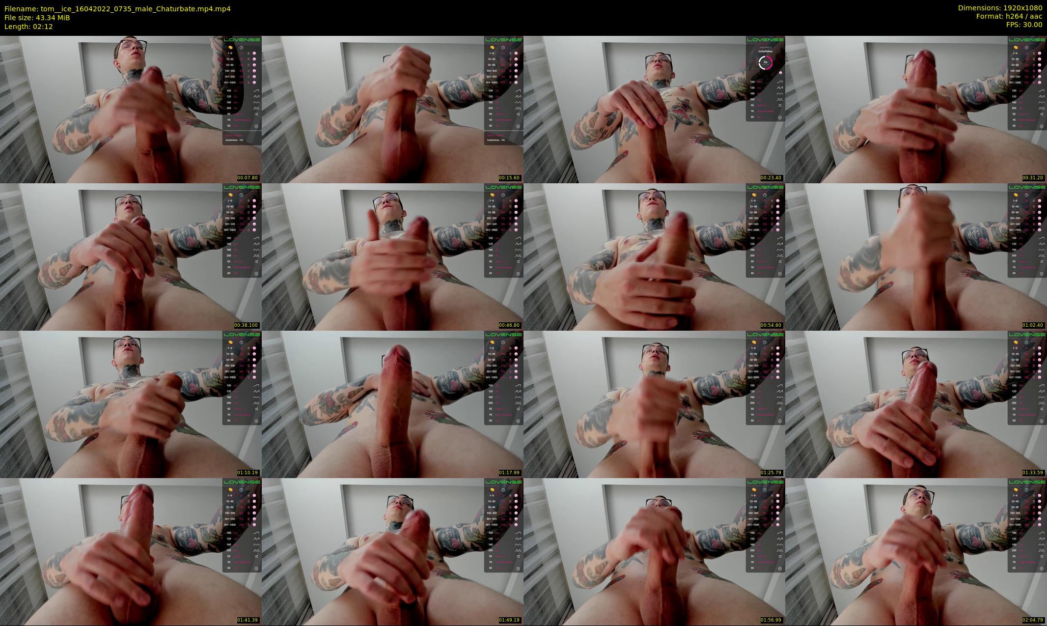 tom__ice — 3 minute Chaturbate male cam show recording, 1080p, Apr 16, 2022