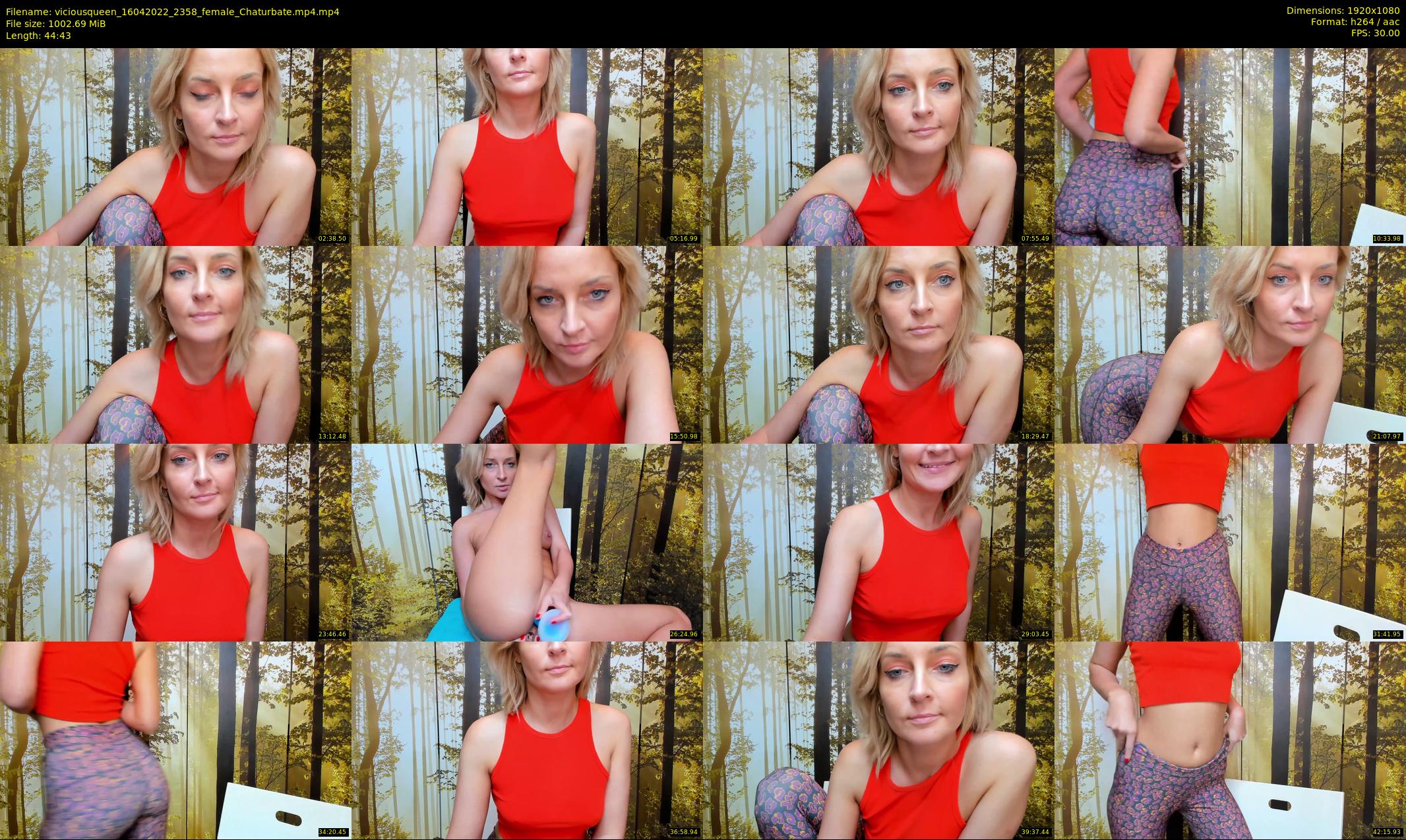 viciousqueen — 45 minute Chaturbate female cam show recording, 1080p, Apr 16, 2022