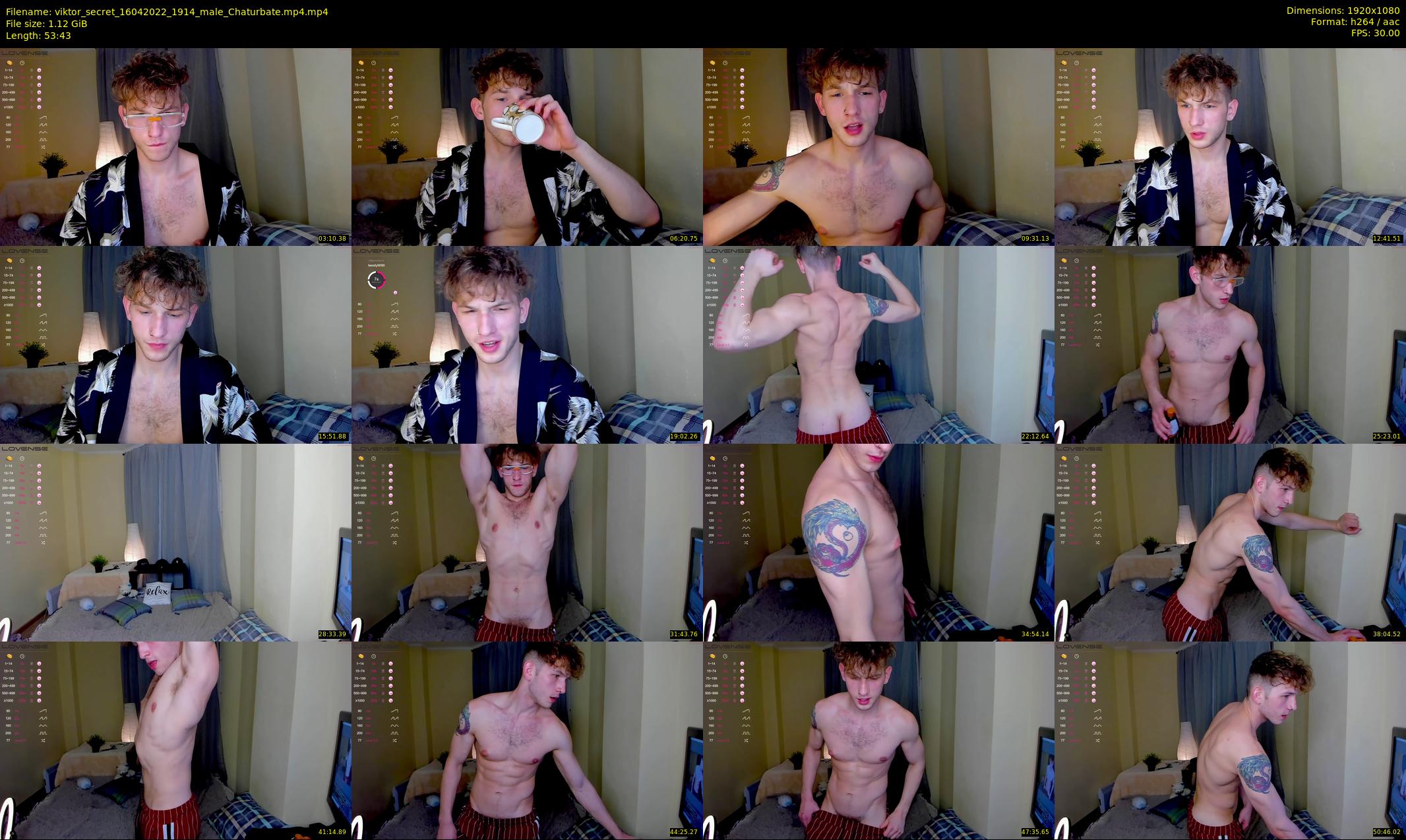 viktor_secret — 54 minute Chaturbate male cam show recording, 1080p, Apr 16, 2022