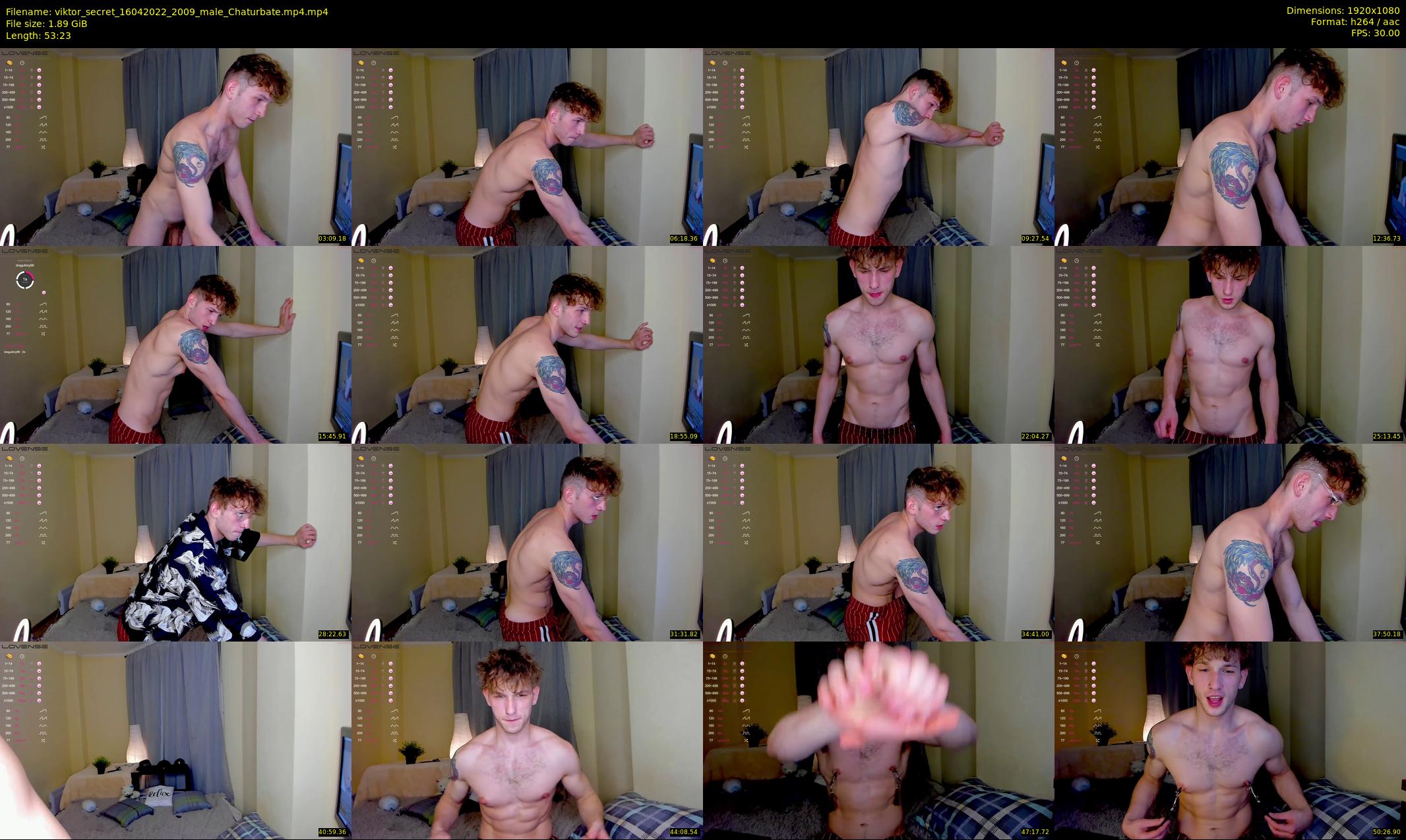 viktor_secret — 54 minute Chaturbate male cam show recording, 1080p, Apr 16, 2022