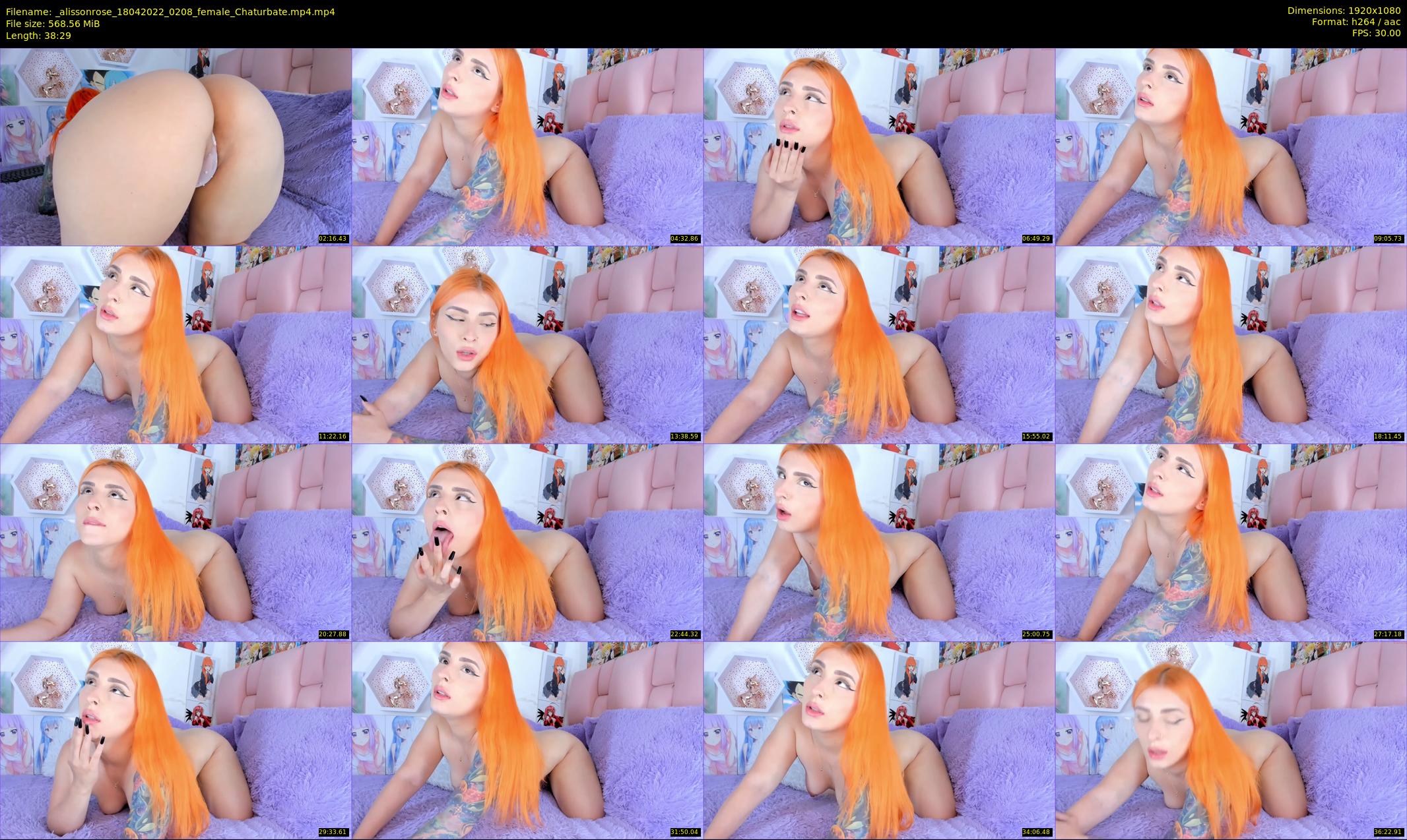 _alissonrose — 39 minute Chaturbate female cam show recording, 1080p, Apr 18, 2022
