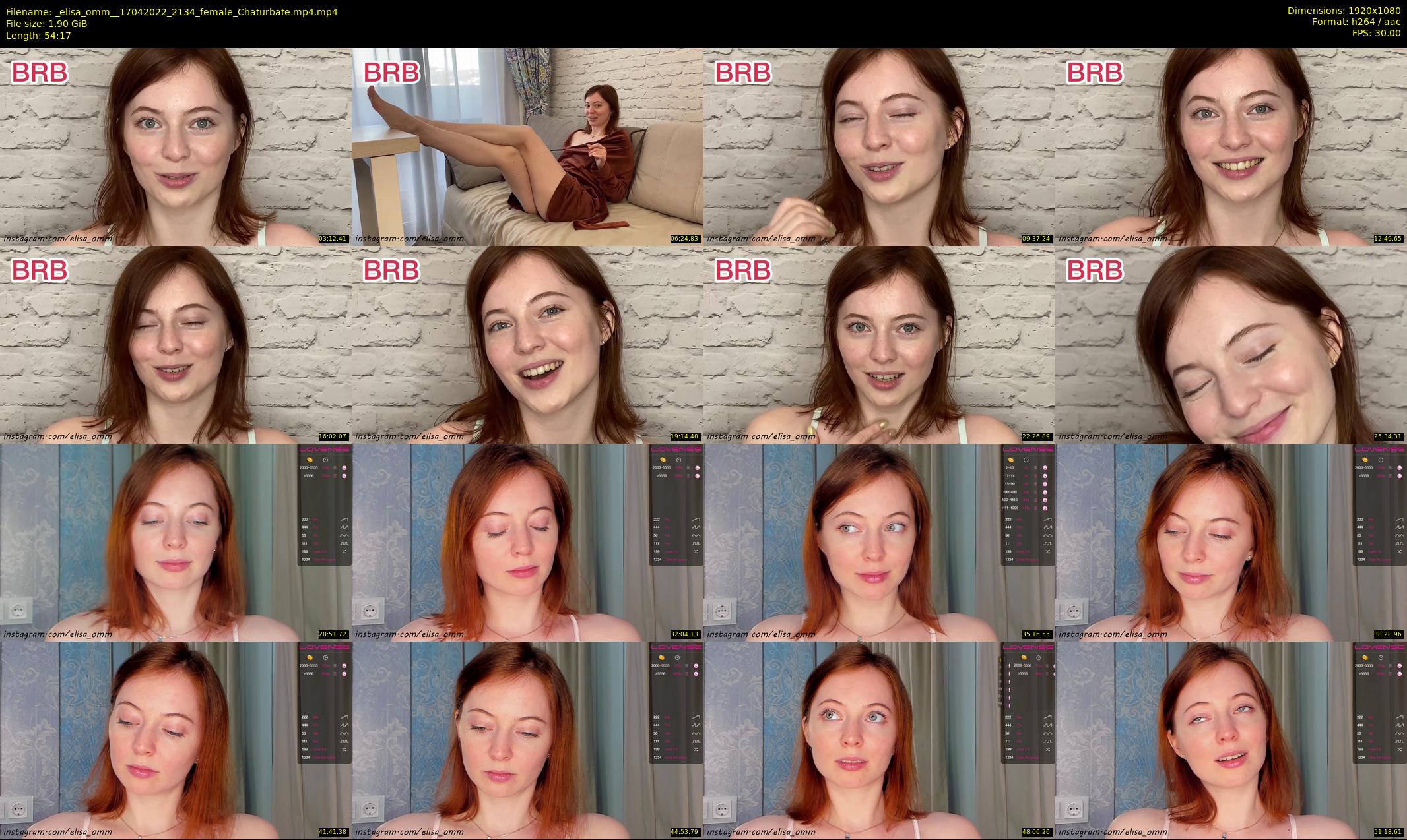 _elisa_omm_ — 55 minute Chaturbate female cam show recording, 1080p, Apr 17, 2022