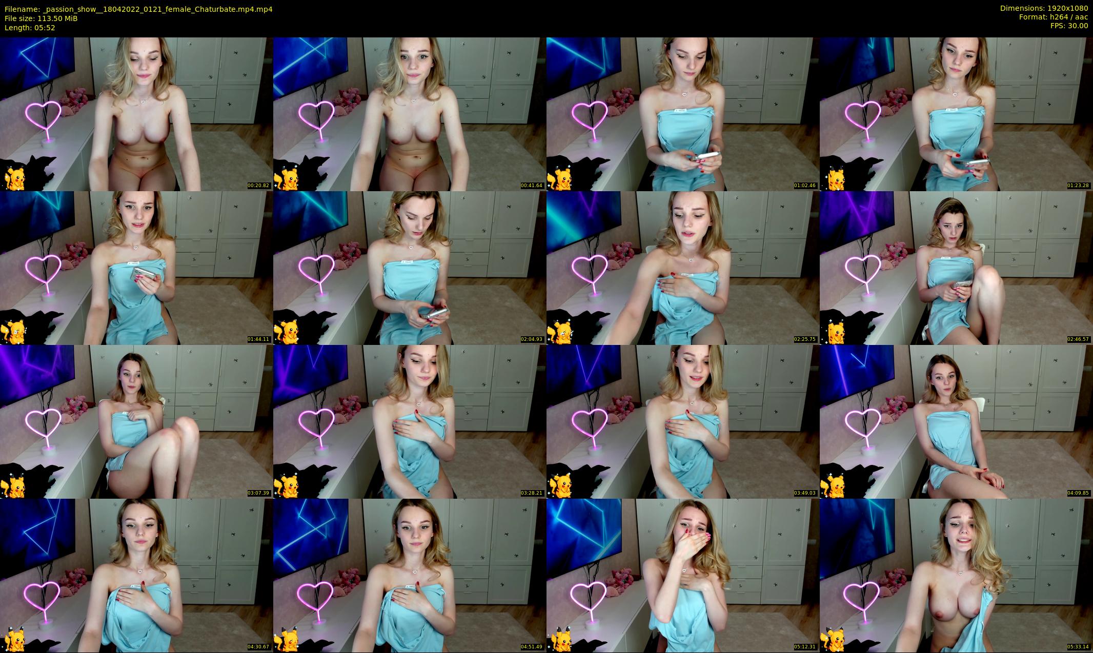 _passion_show_ — 6 minute Chaturbate couple cam show recording, 1080p, Apr 18, 2022
