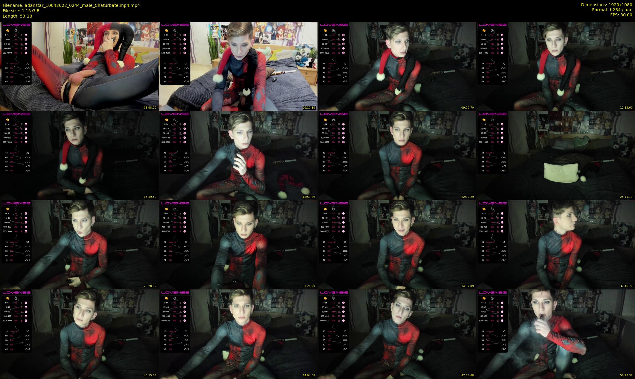 adanstar — 54 minute Chaturbate male cam show recording, 1080p, Apr 10, 2022