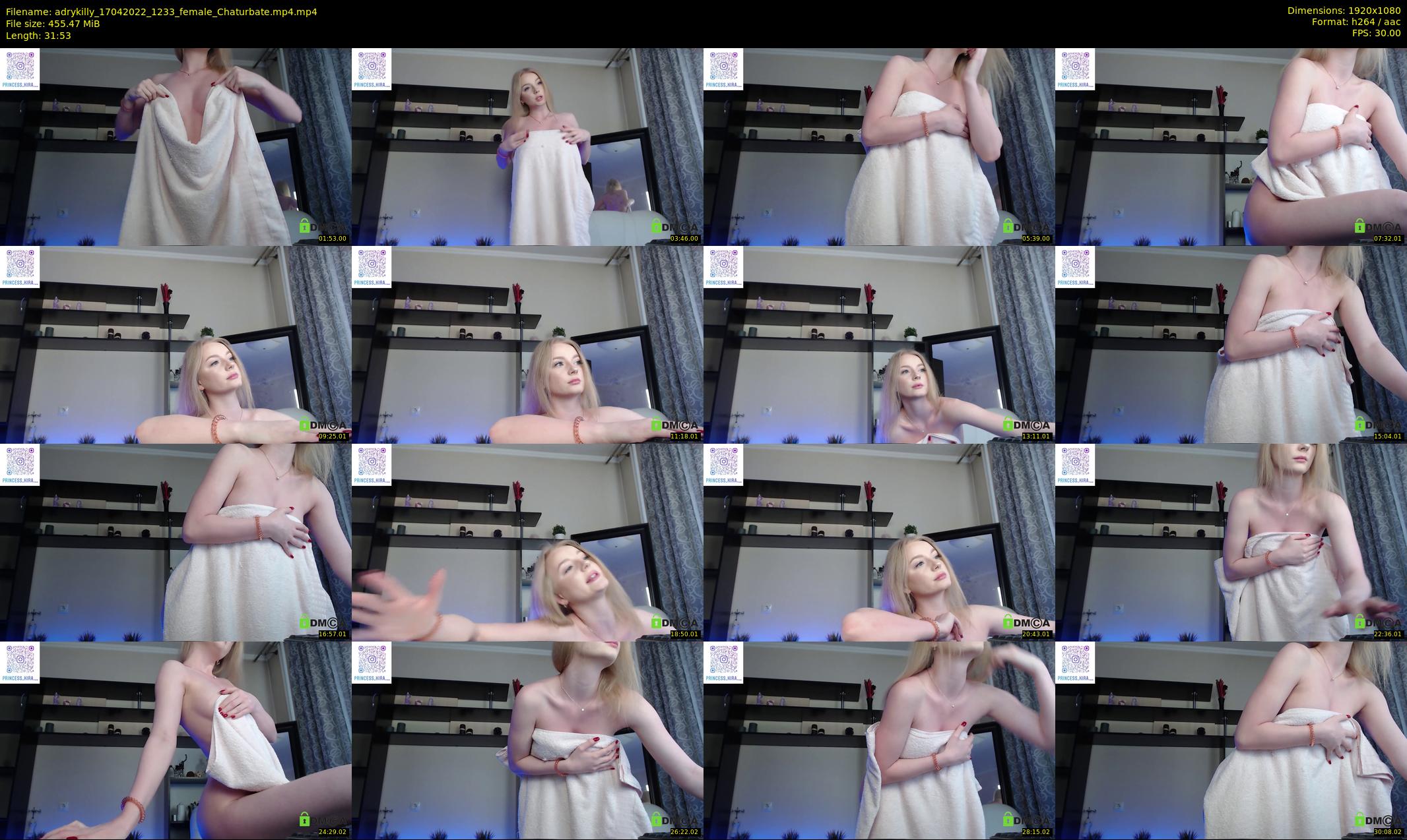 adrykilly — 32 minute Chaturbate female cam show recording, 1080p, Apr 17, 2022