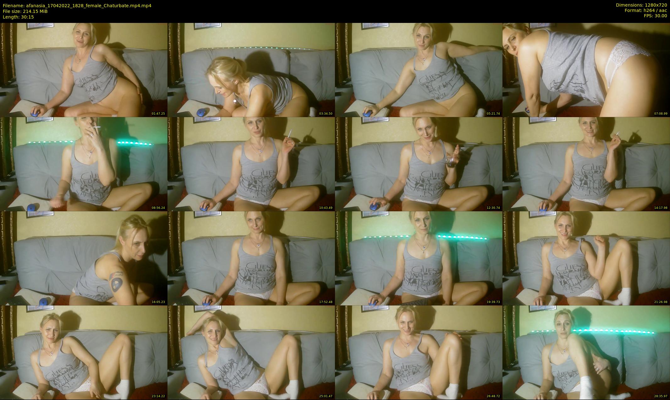 afanasia — 31 minute Chaturbate female cam show recording, 720p, Apr 17, 2022
