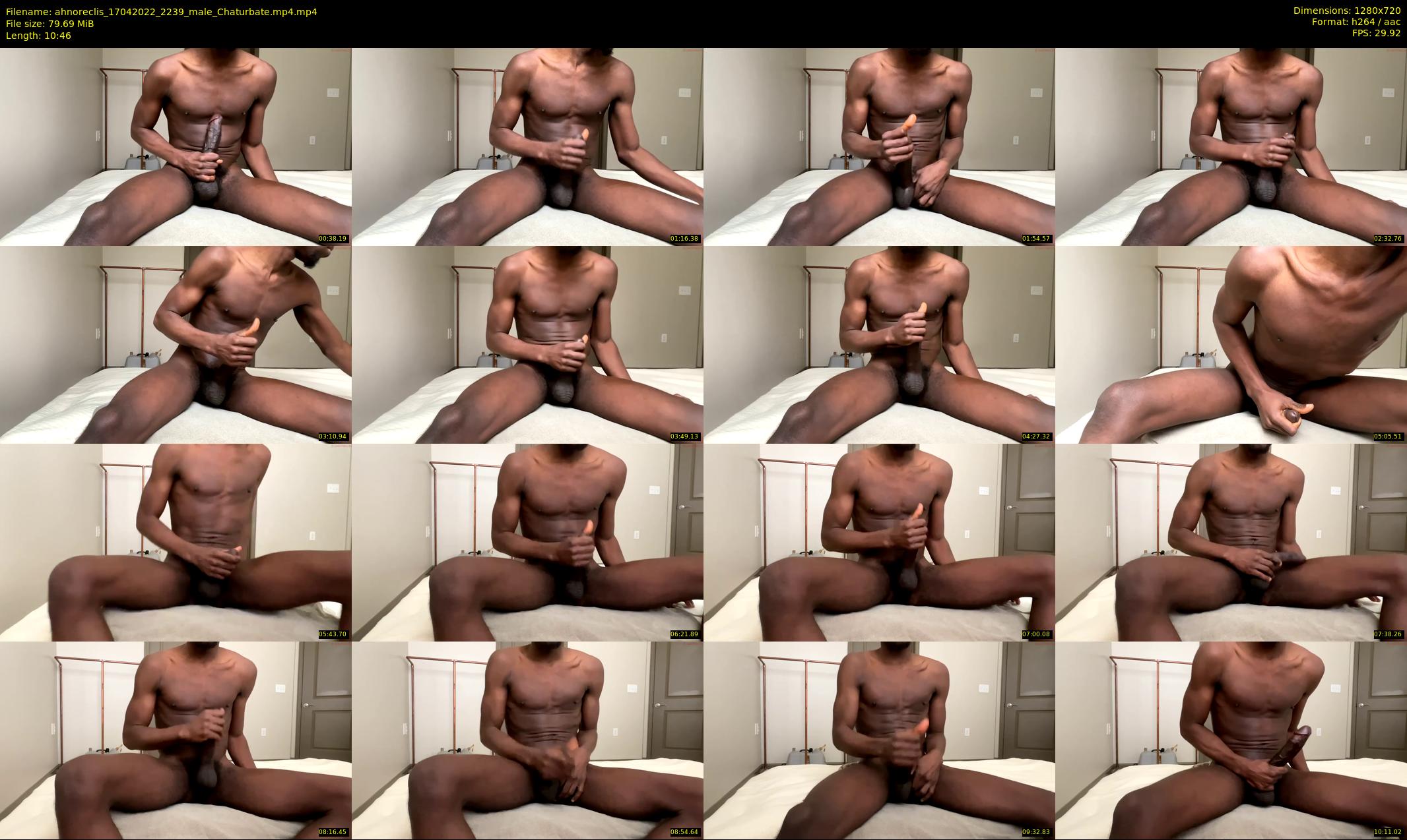 ahnoreclis — 11 minute Chaturbate male cam show recording, 720p, Apr 17, 2022