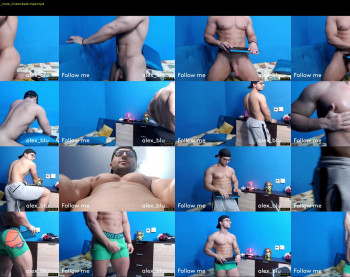 alex_blu — 54 minute Chaturbate male cam show recording, 1080p, Apr 18, 2022